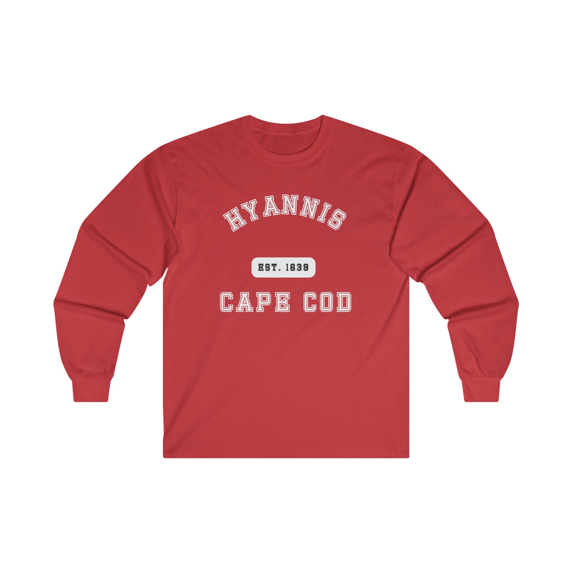 Hyannis Cape Cod Est. 1639 Ultra Cotton Long Sleeve Tee