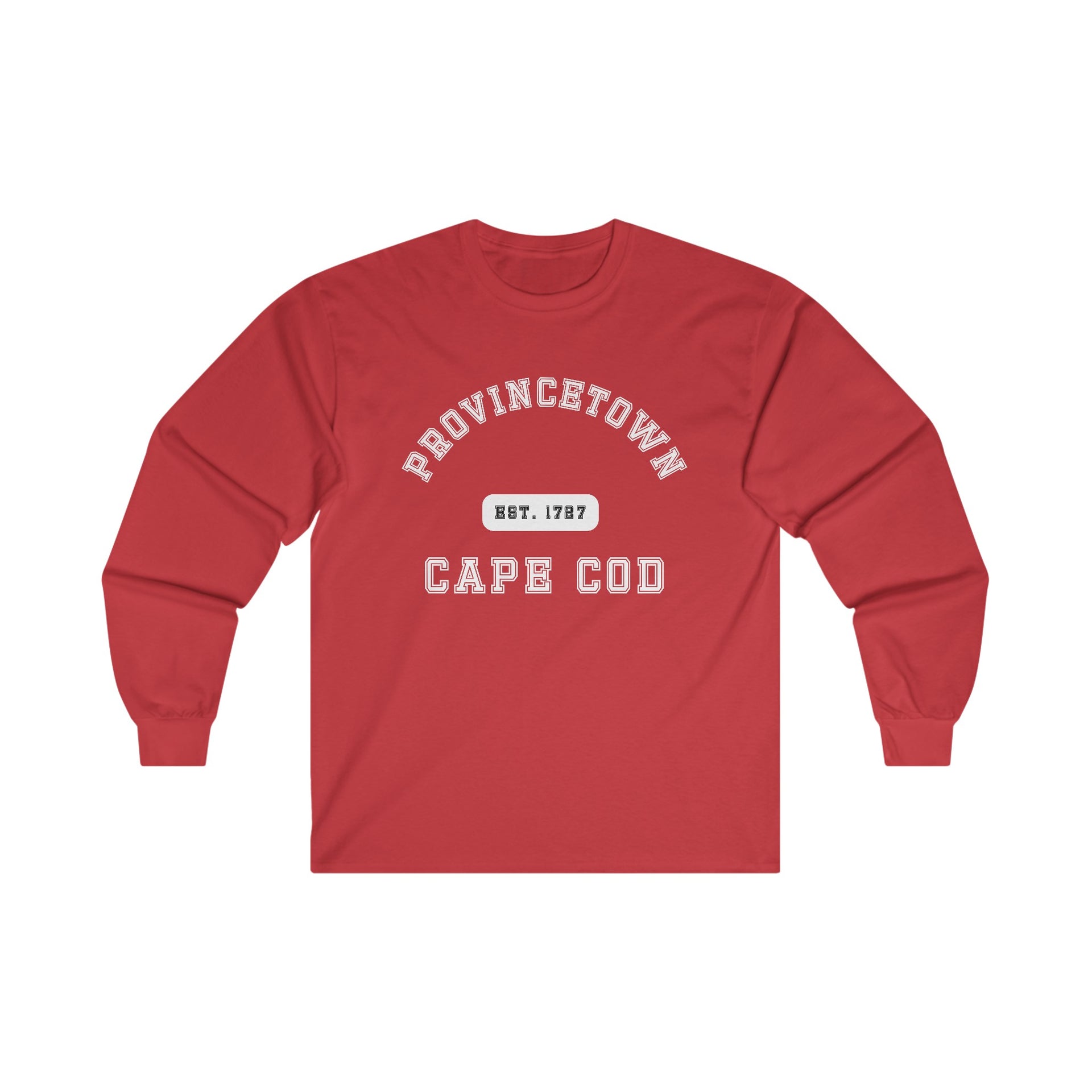 Provincetown Cape Cod Est 1727 Ultra Cotton Long Sleeve Tee