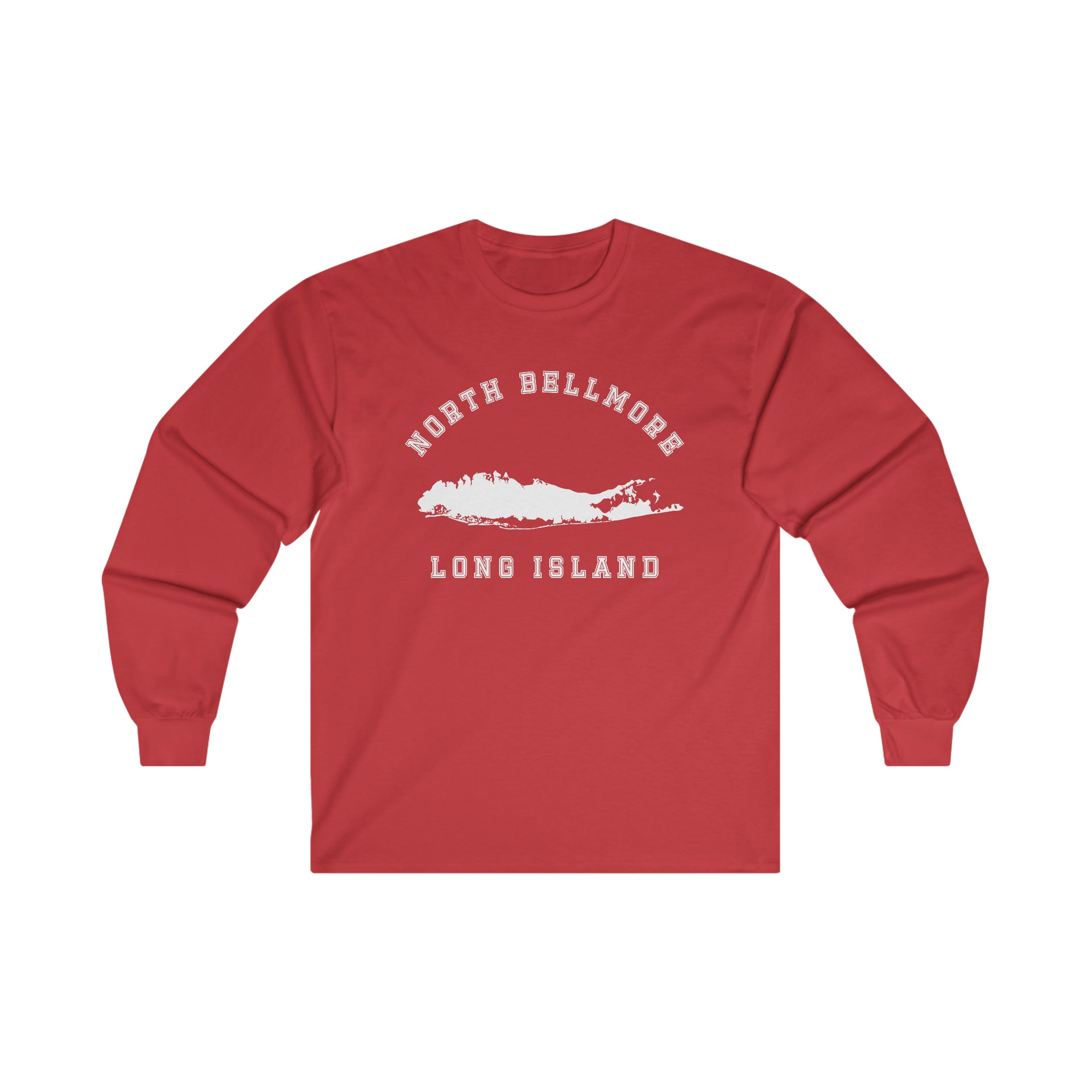 North Bellmore Long Island Ultra Cotton Long Sleeve Tee