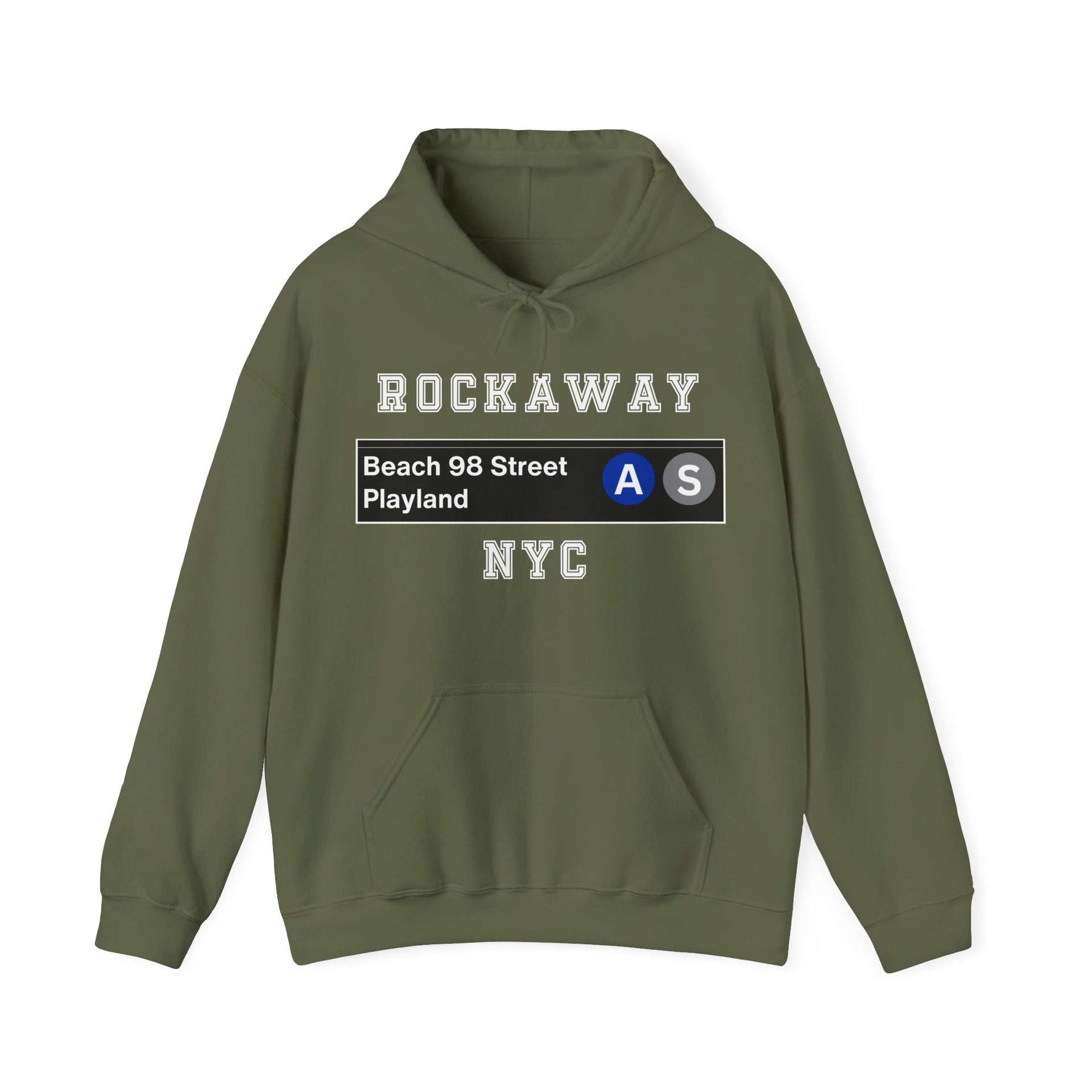 Rockaway Playland NYC Subway Unisex Heavy Blend™ Hooded Sweatshirt