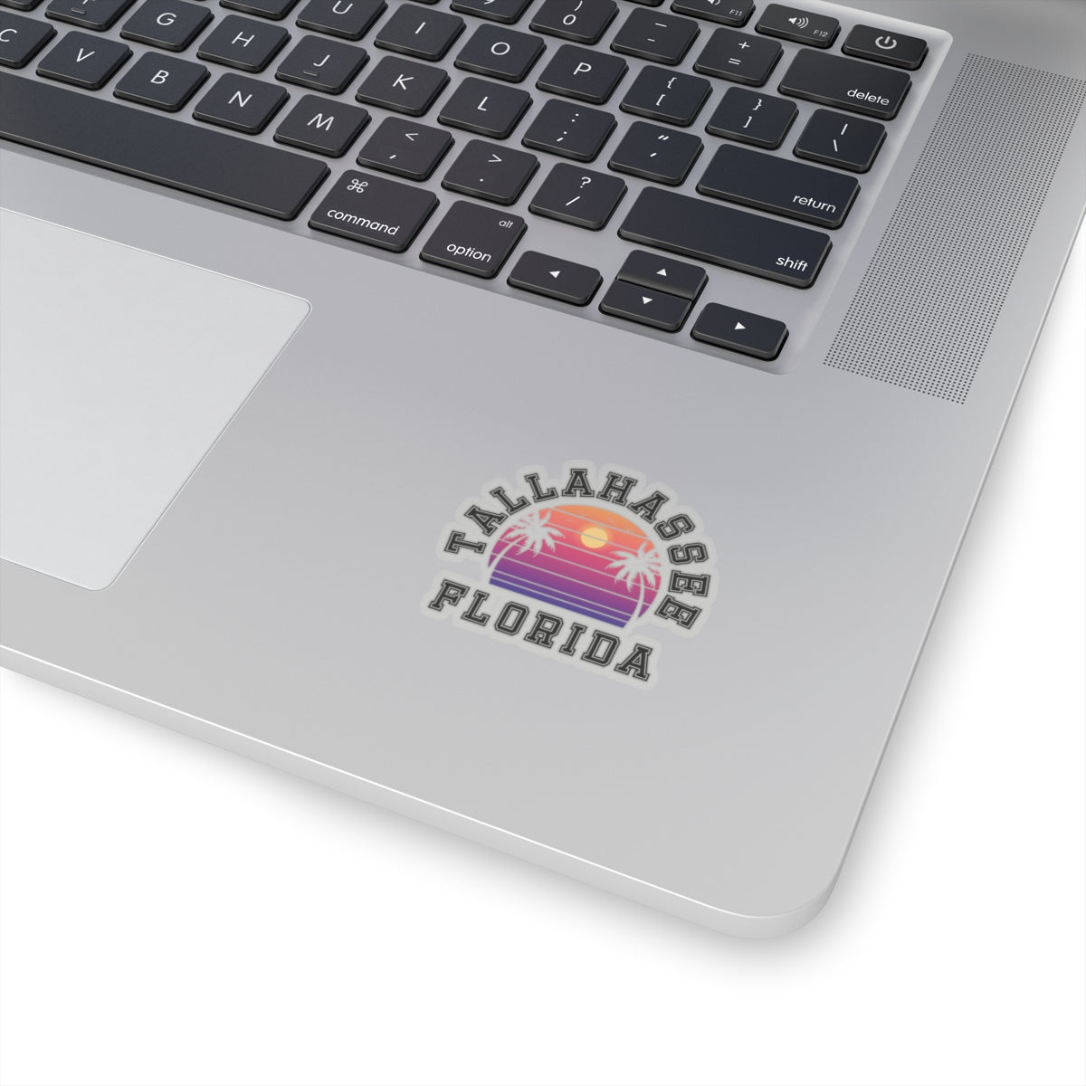 Tallahassee Florida Palms Kiss-Cut Stickers