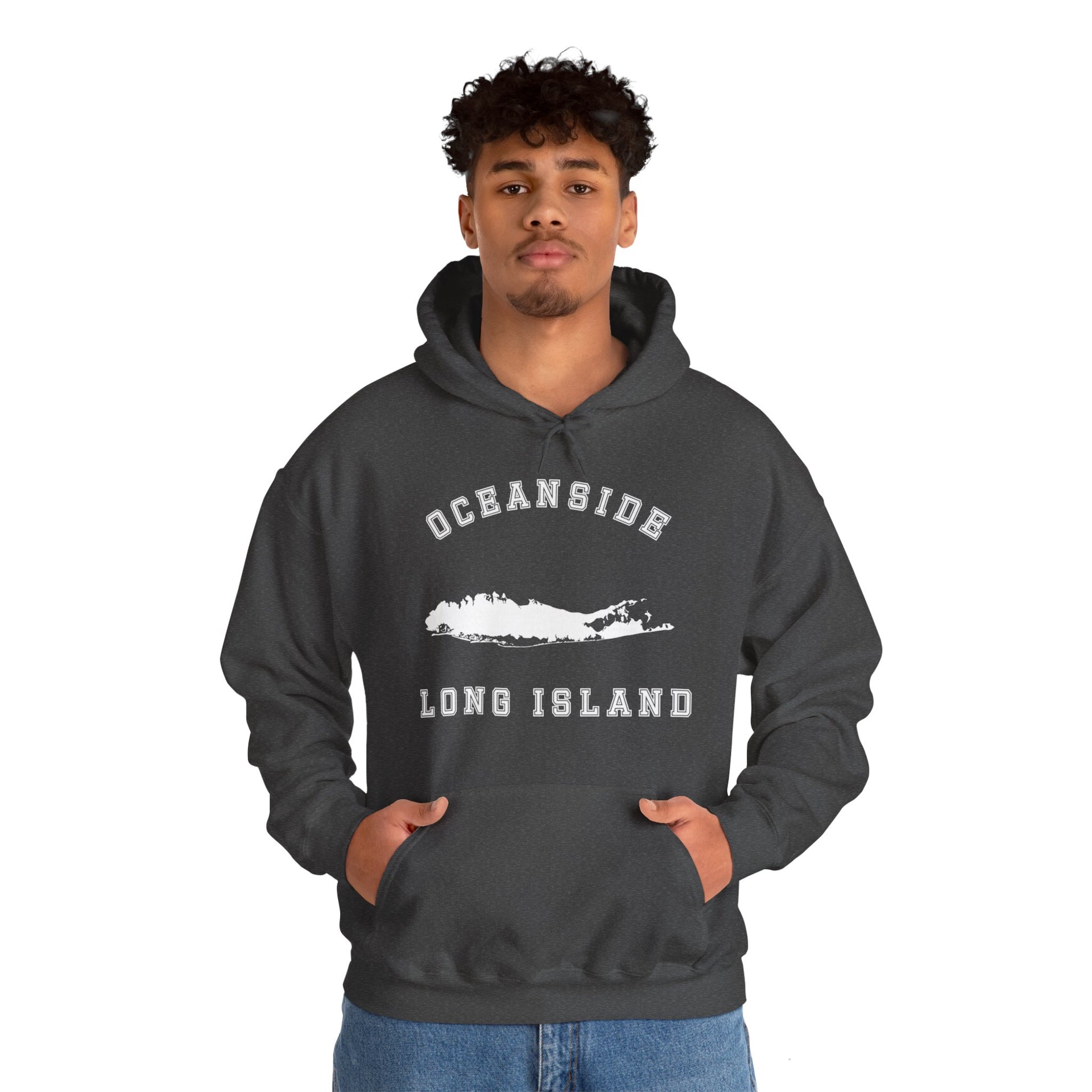 Oceanside Long Island Unisex Heavy Blend™ Hooded Sweatshirt