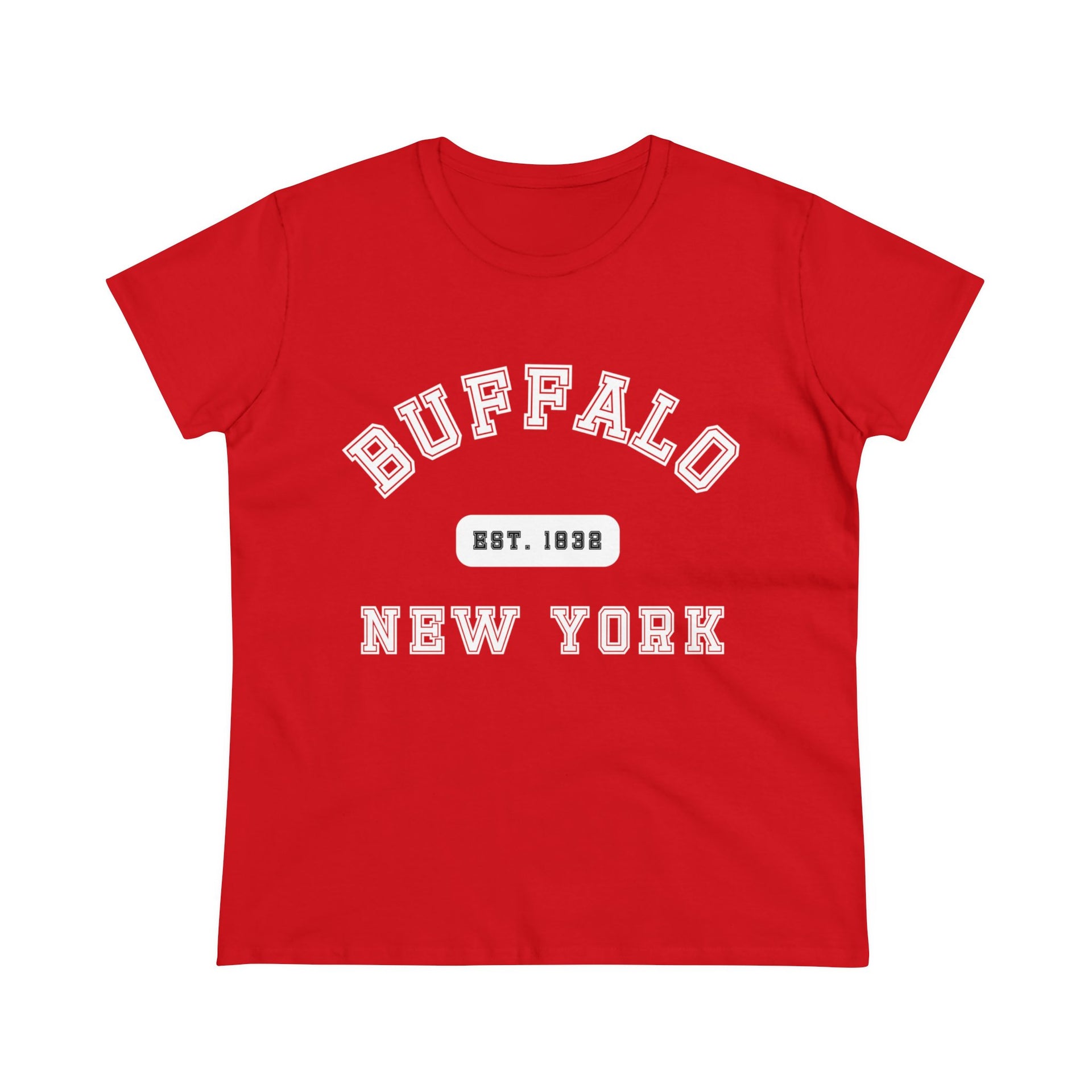 Buffalo New York Women's Midweight Cotton Tee