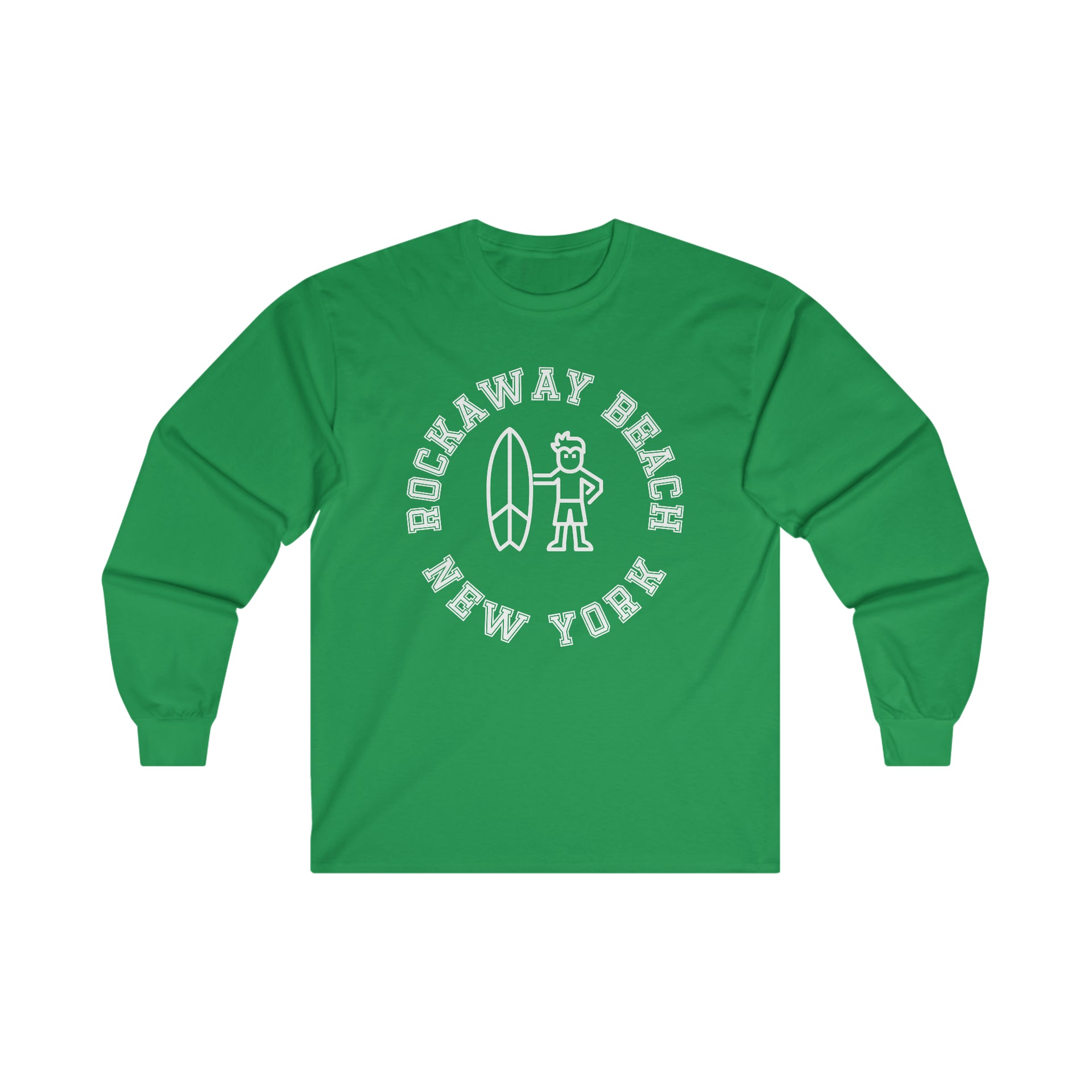 Rockaway Beach NYC Ultra Cotton Long Sleeve Tee