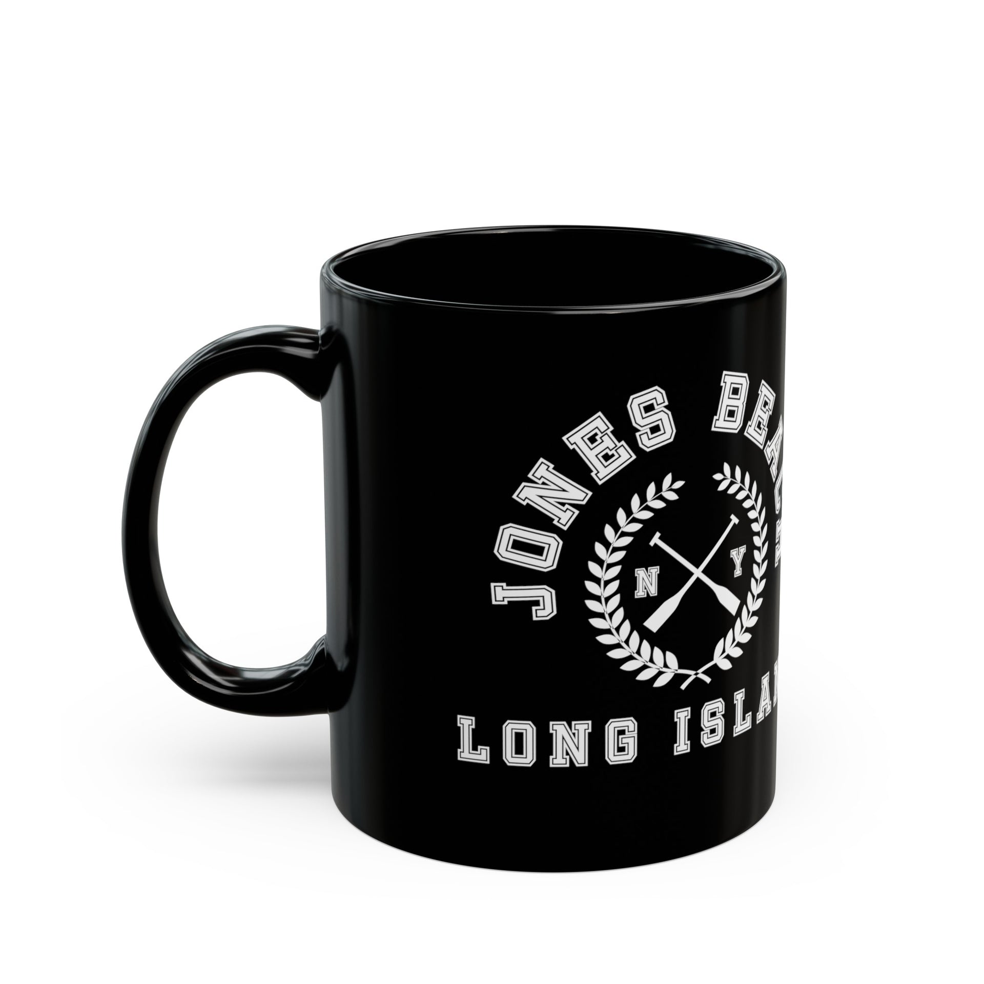 Jones Beach Long Island Black Mug