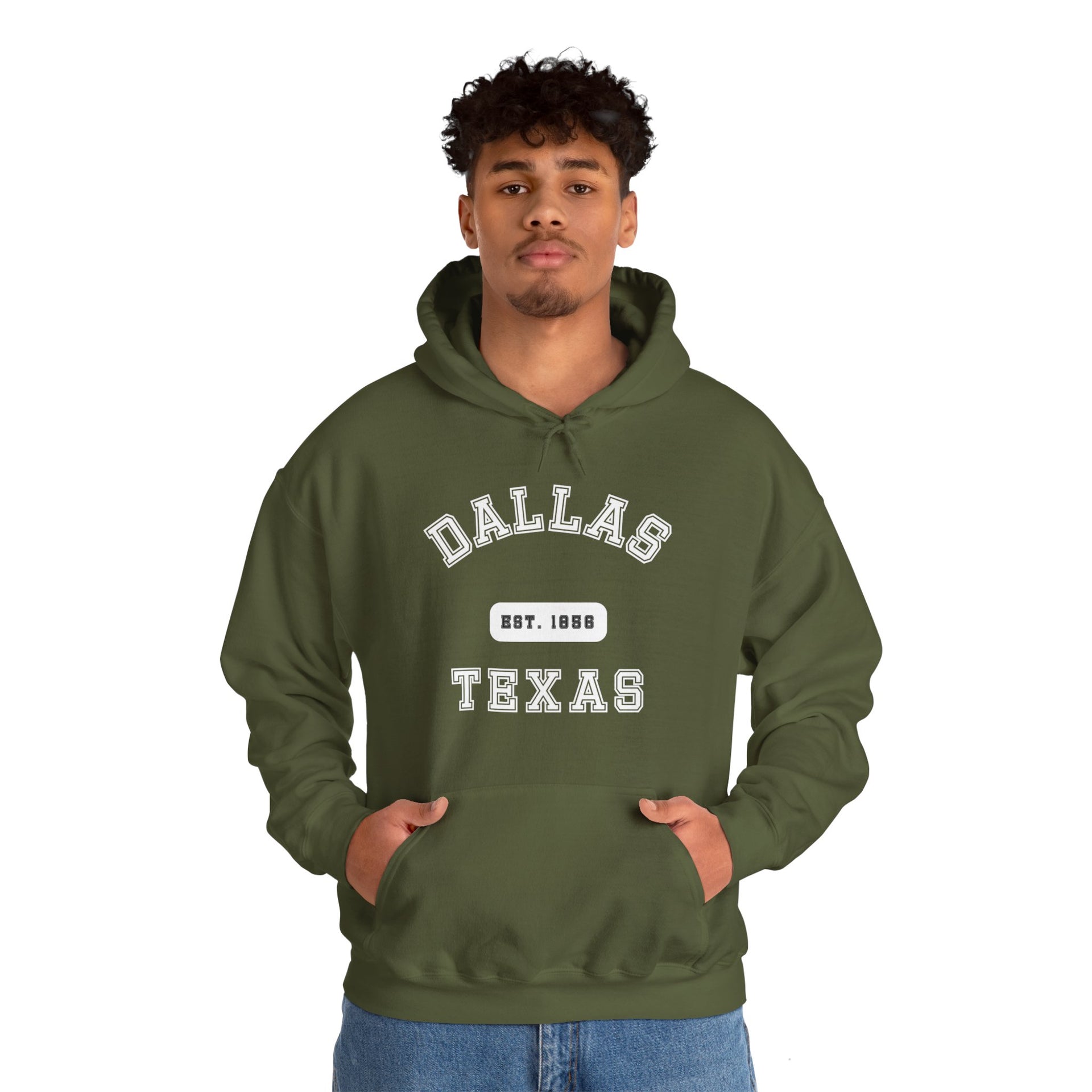 Dallas Texas Unisex Heavy Blend™ Hooded Sweatshirt