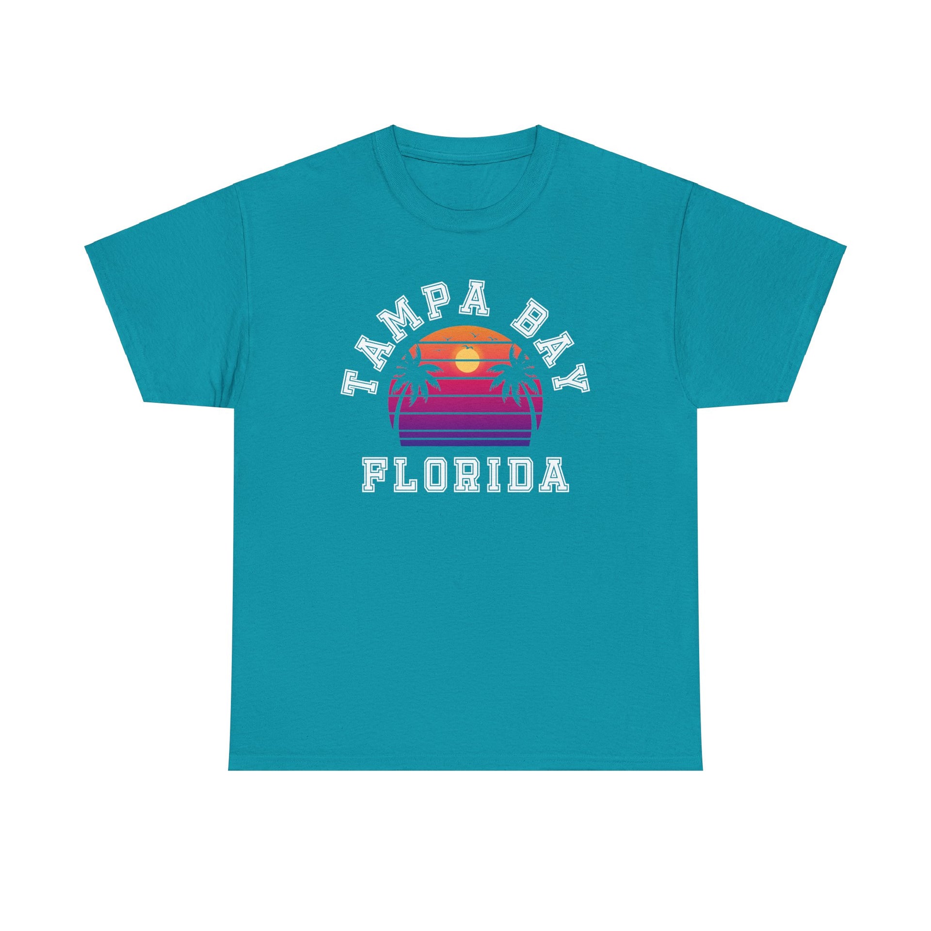 Tampa Bay Florida Palms Unisex Cotton Tee