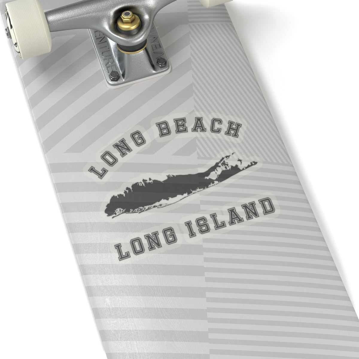 Long Beach Long Island Kiss-Cut Stickers