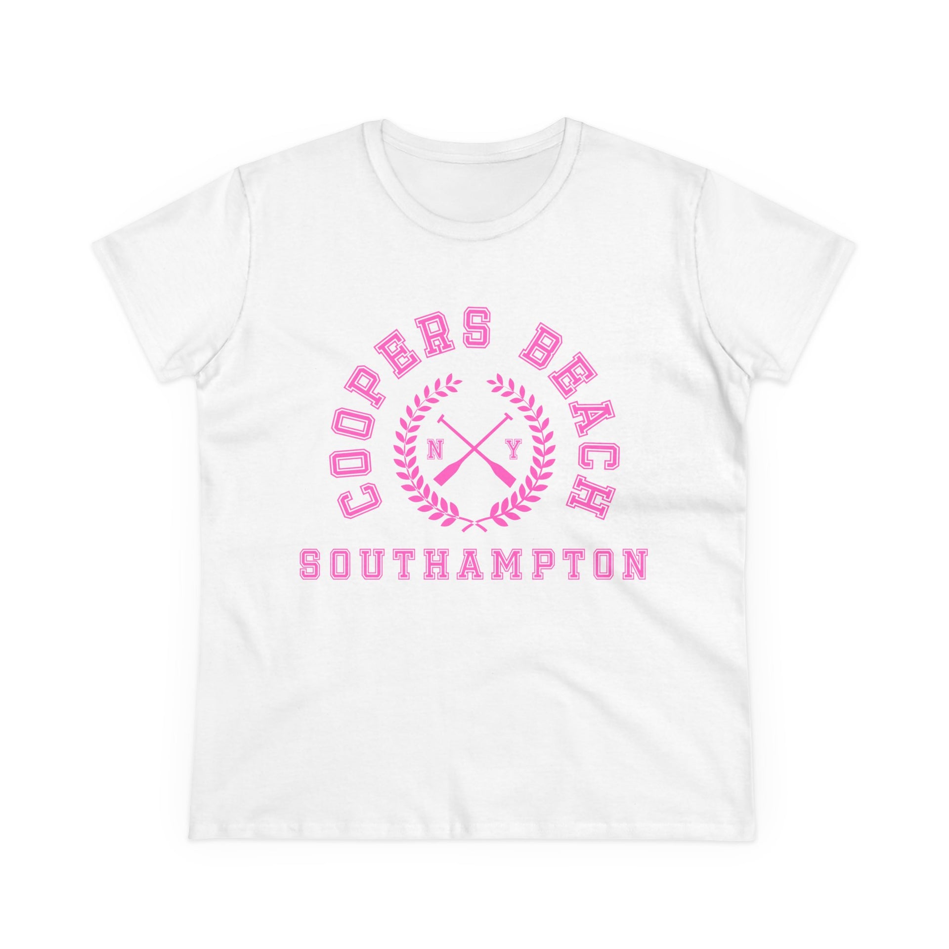 Coopers Beach Southampton Women's Midweight Cotton Tee