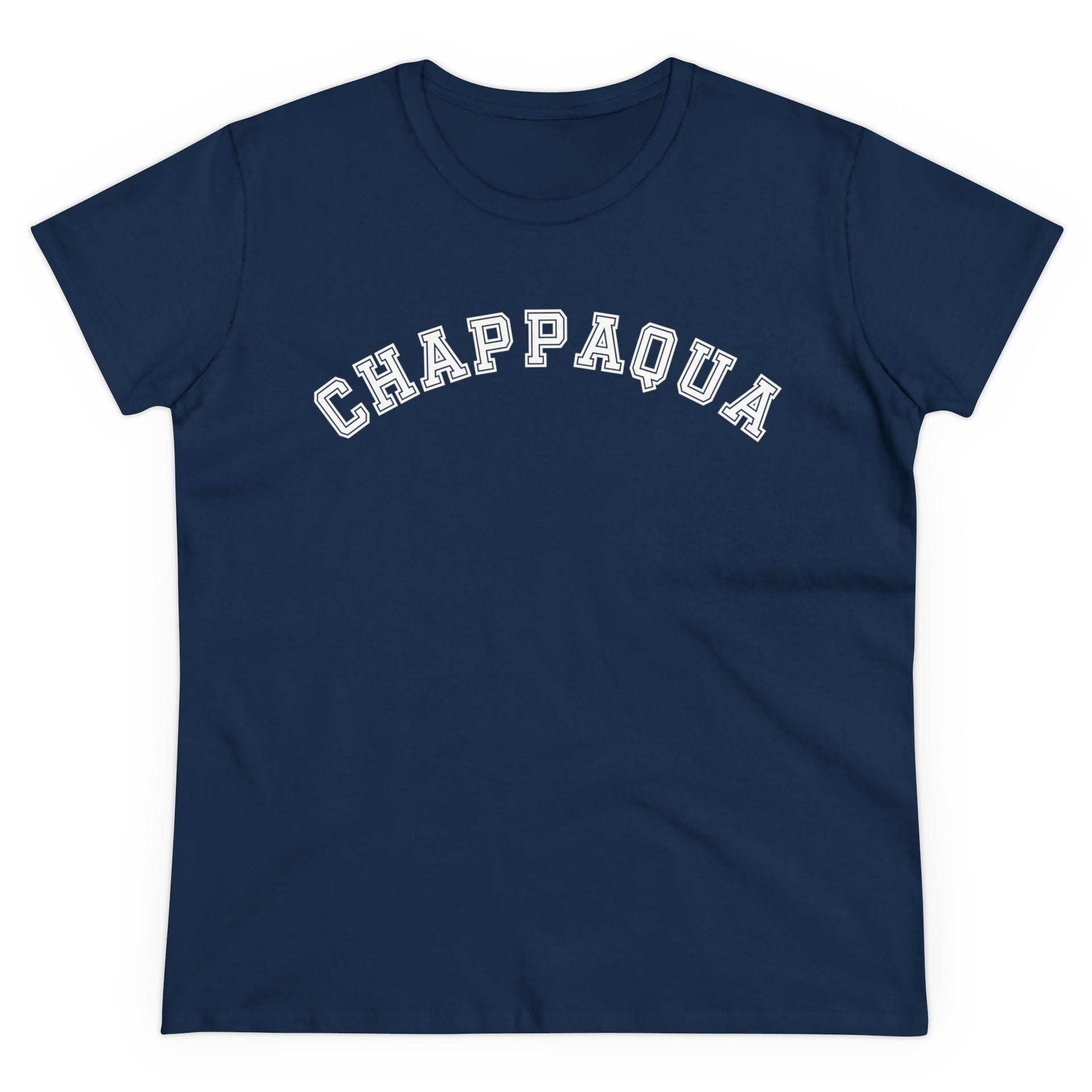 Chappaqua NY Classic Women's Midweight Cotton Tee