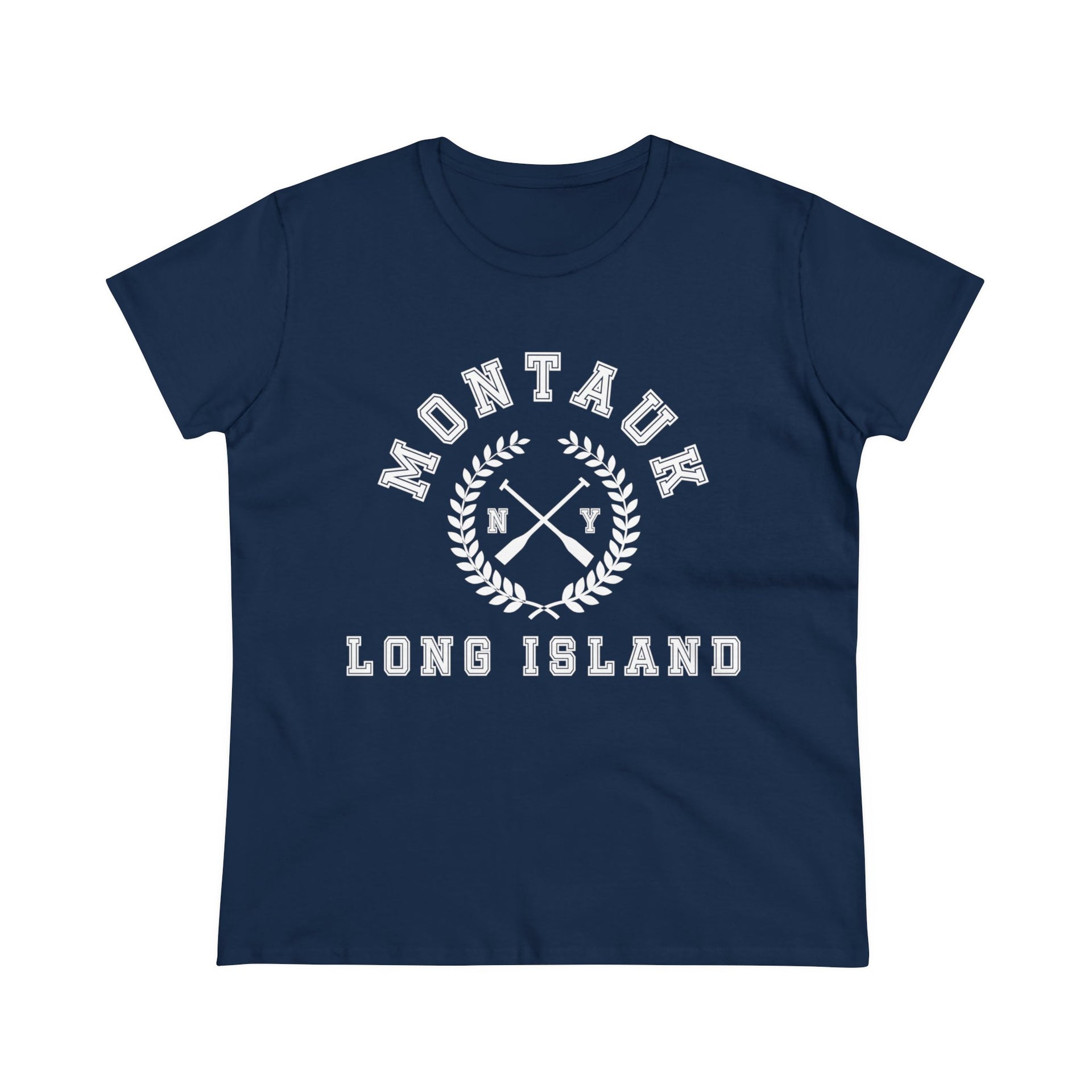 Montauk Long Island Women's Midweight Cotton Tee