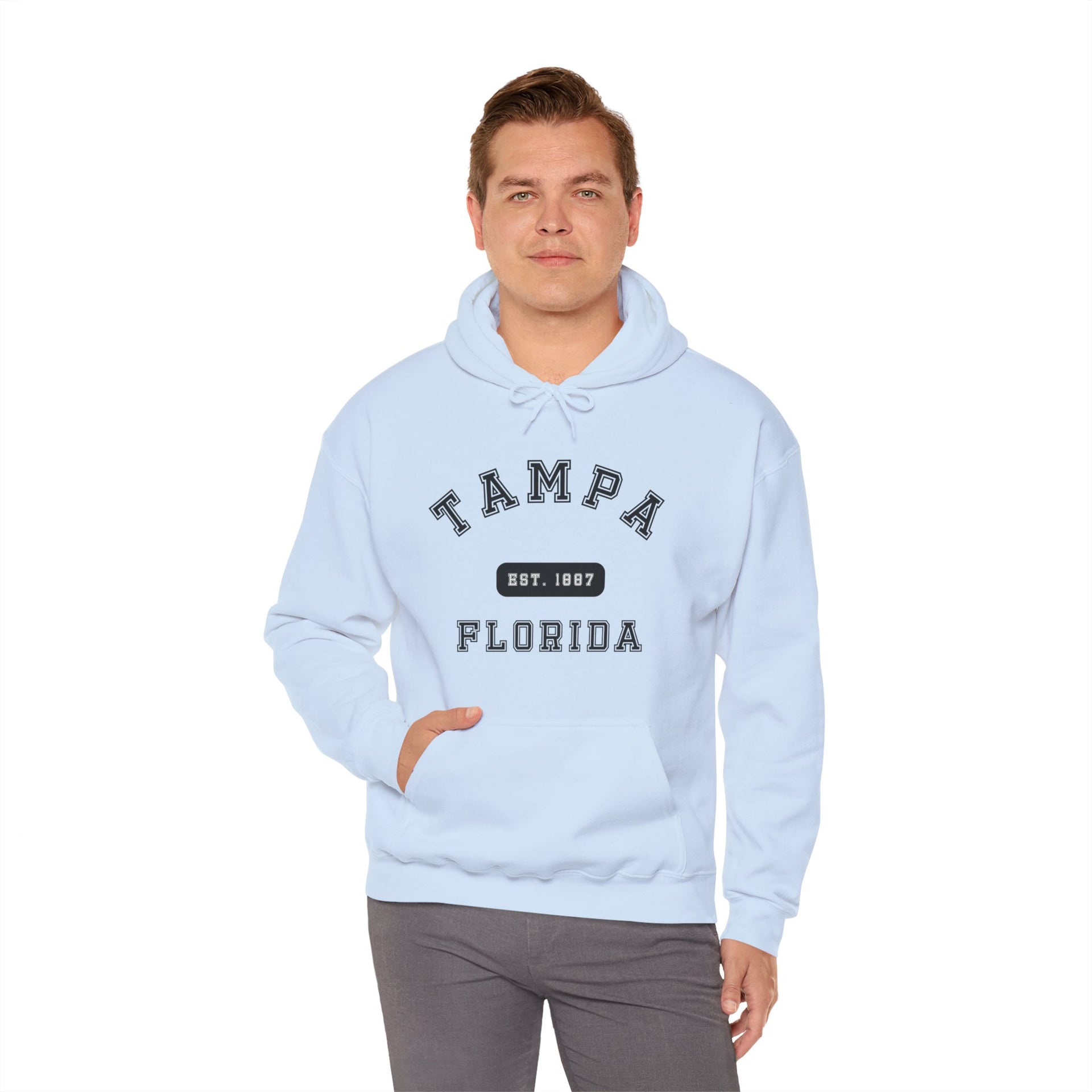 Tampa Florida Established Unisex Heavy Blend™ Hooded Sweatshirt