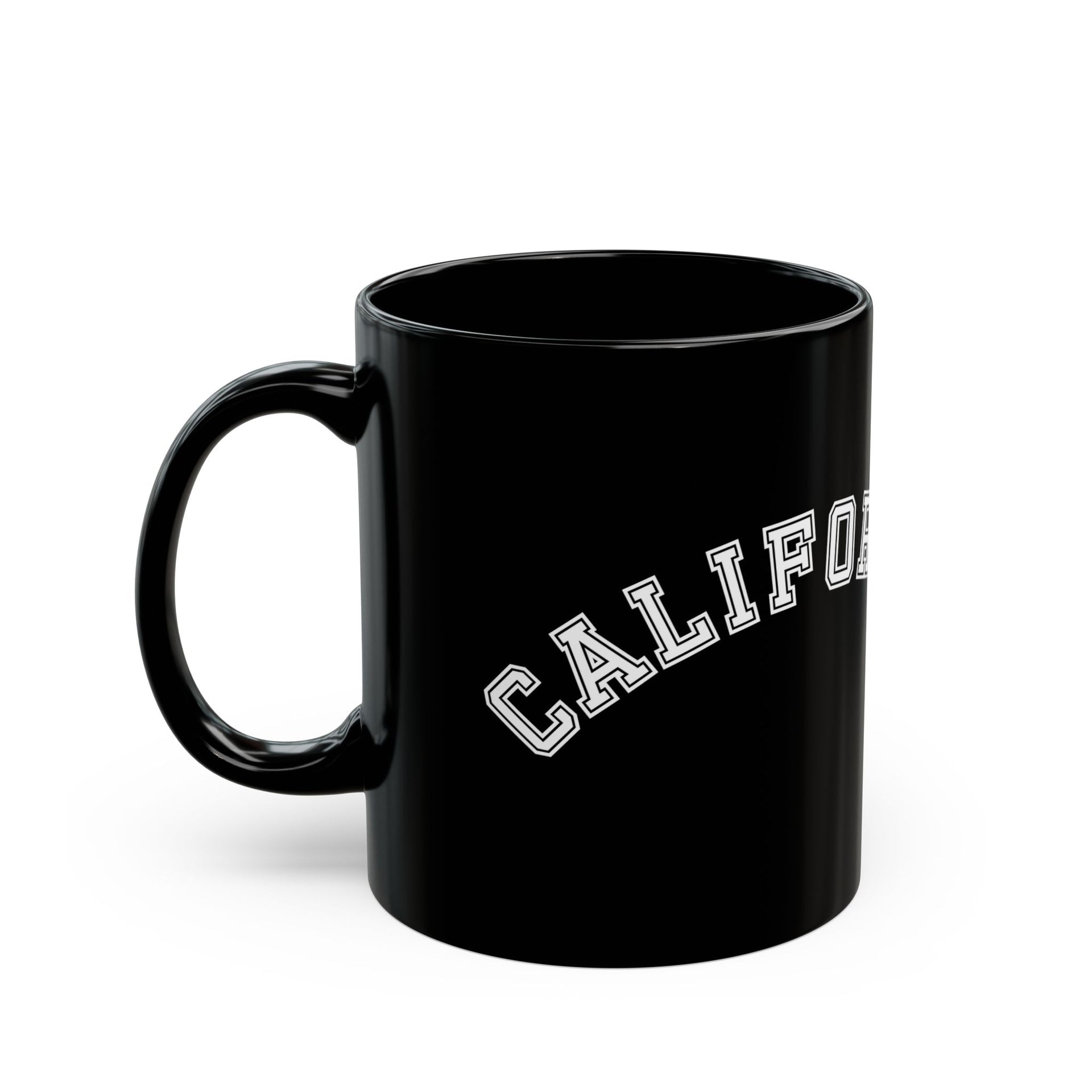 California Black Mug