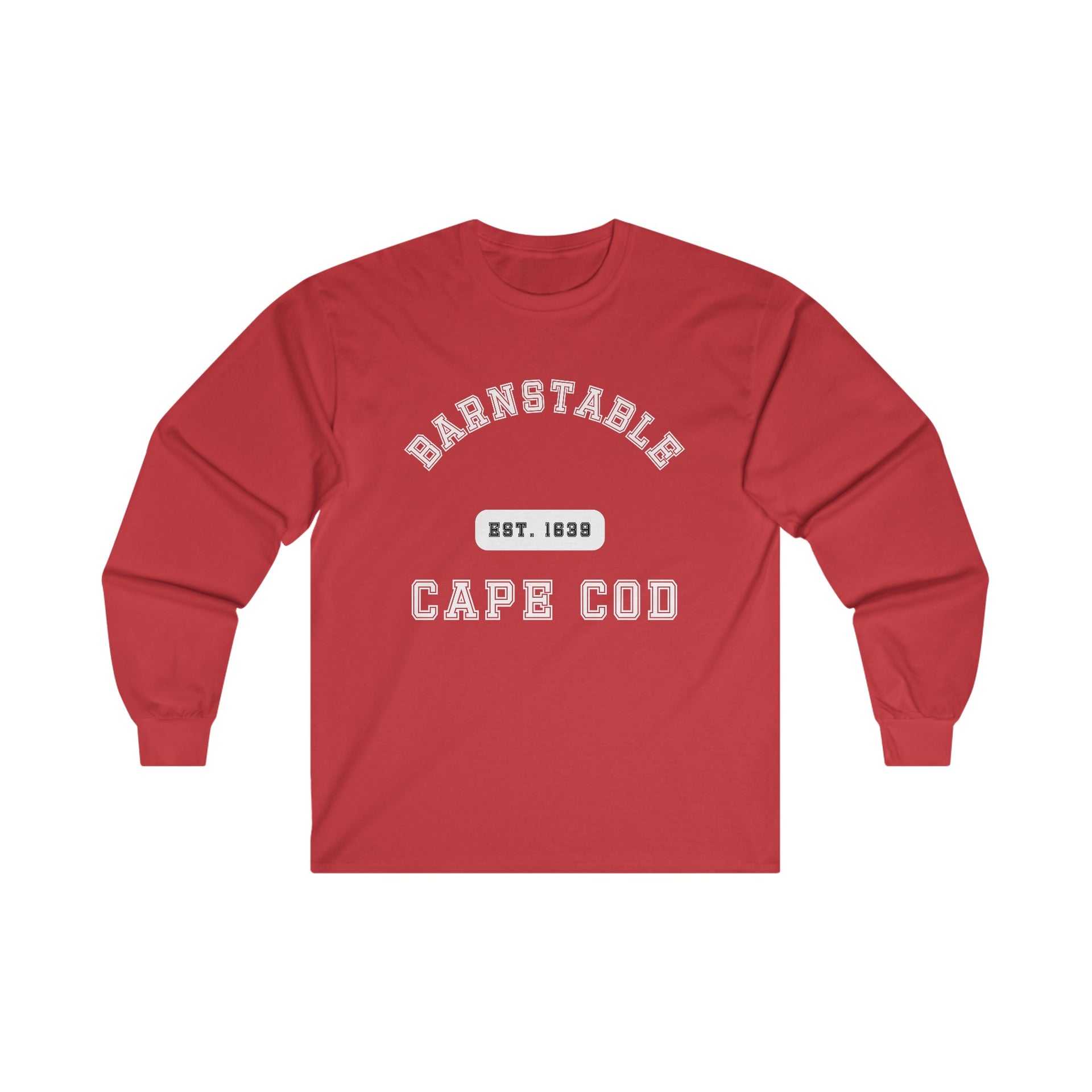 Barnstable Cape Cod Est. 1639 Ultra Cotton Long Sleeve Tee