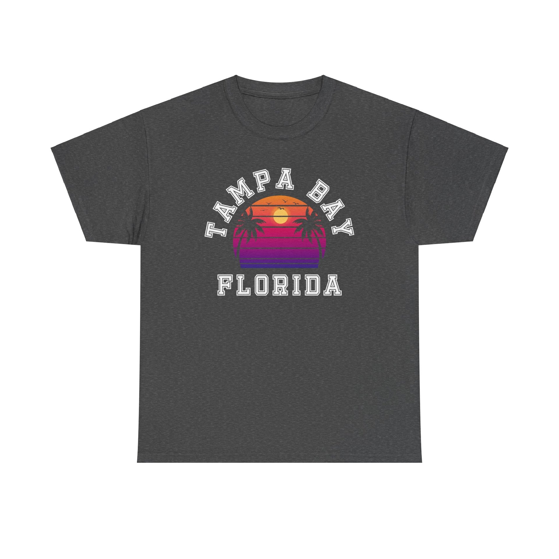 Tampa Bay Florida Palms Unisex Cotton Tee