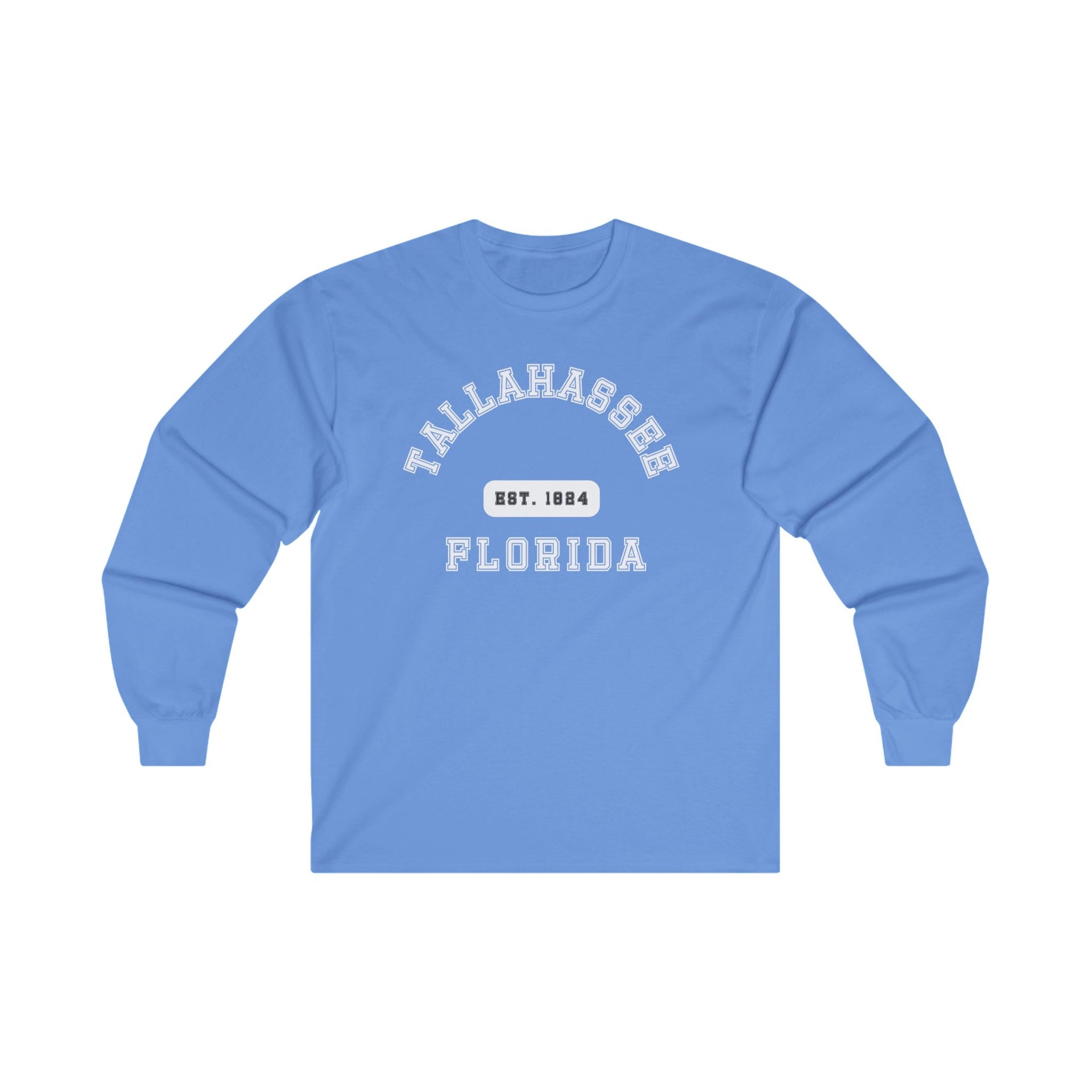 Tallahassee Florida Established Ultra Cotton Long Sleeve Tee