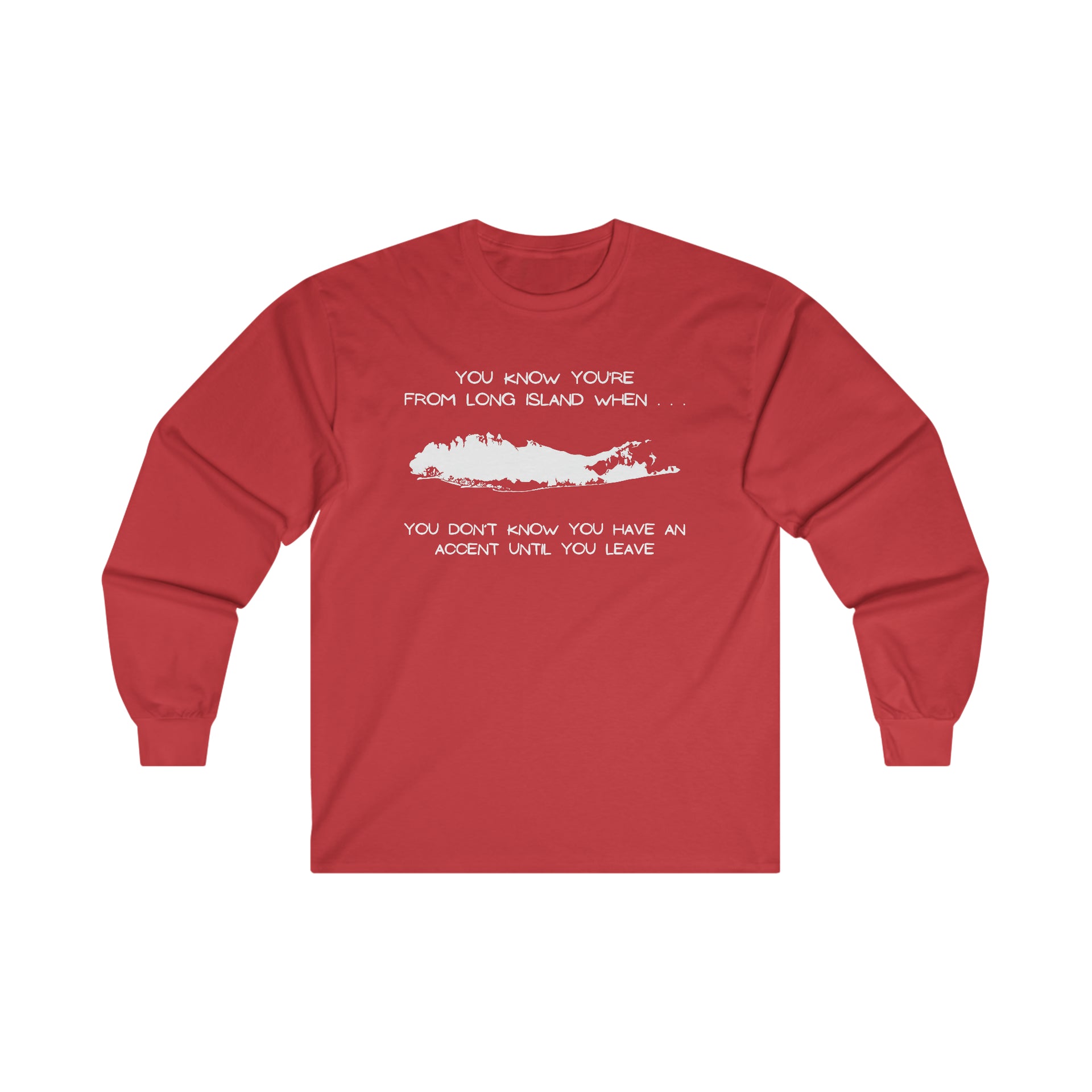 Long Island Accent Ultra Cotton Long Sleeve Tee