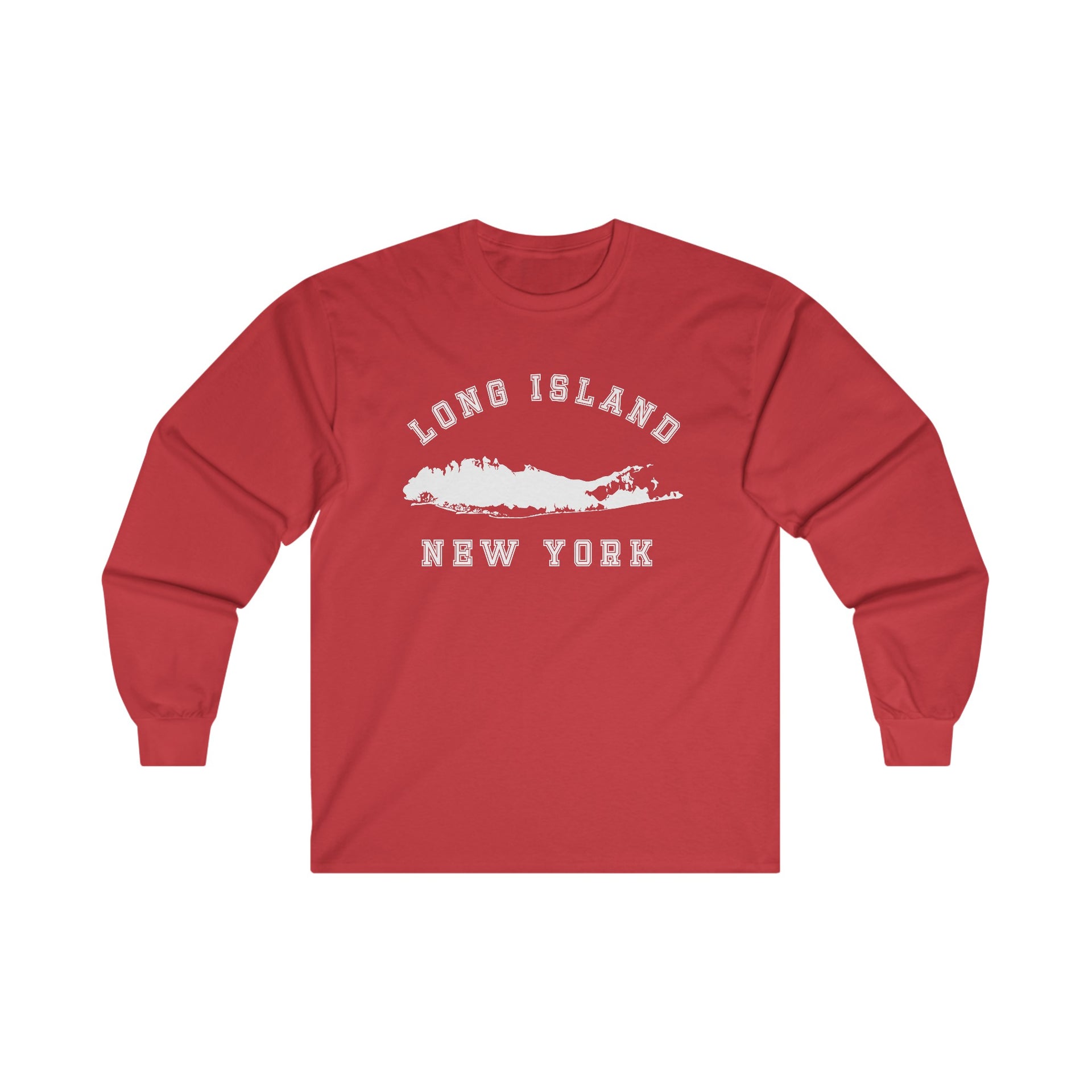 Long Island New York Ultra Cotton Long Sleeve Tee