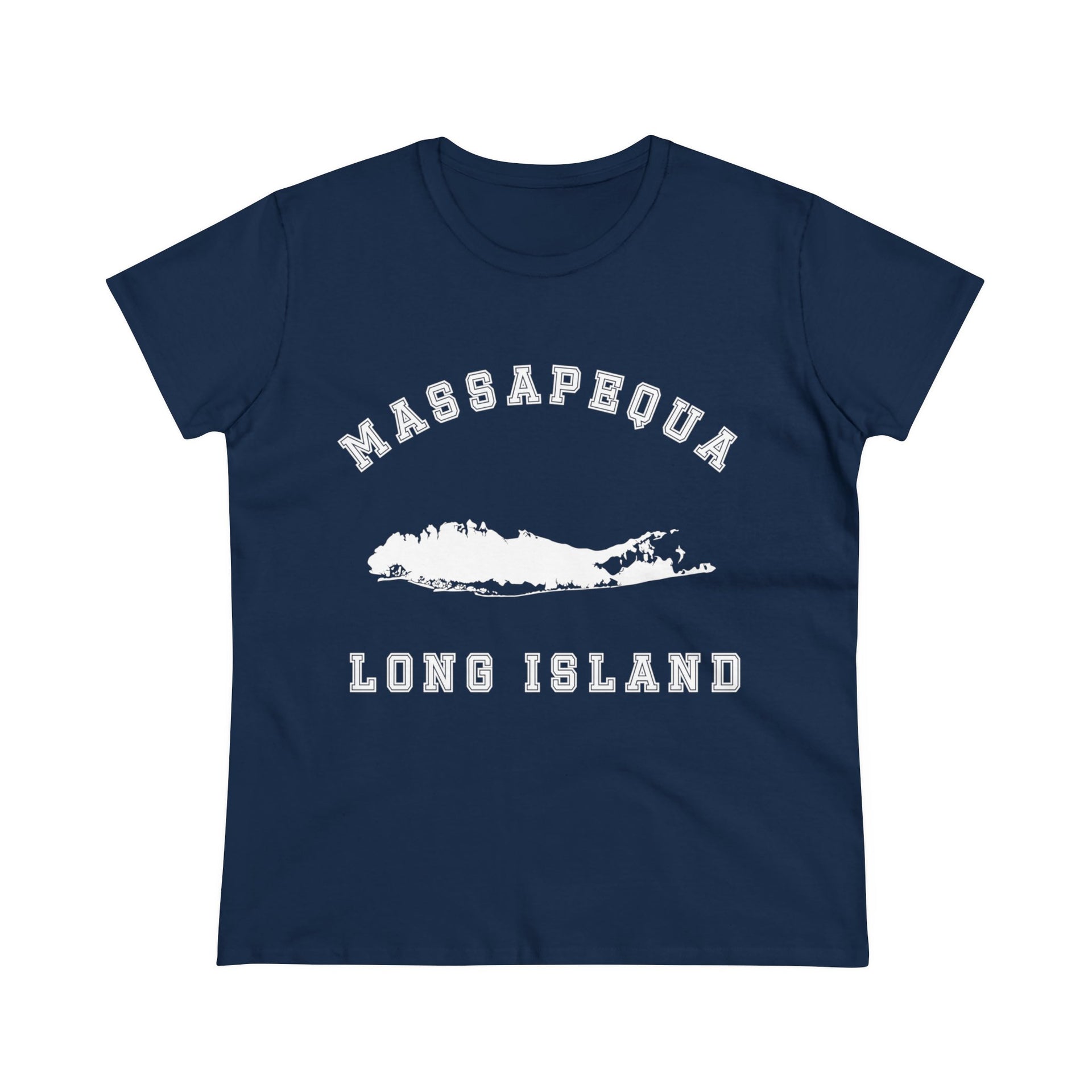 Massapequa Long Island Women's Midweight Cotton Tee