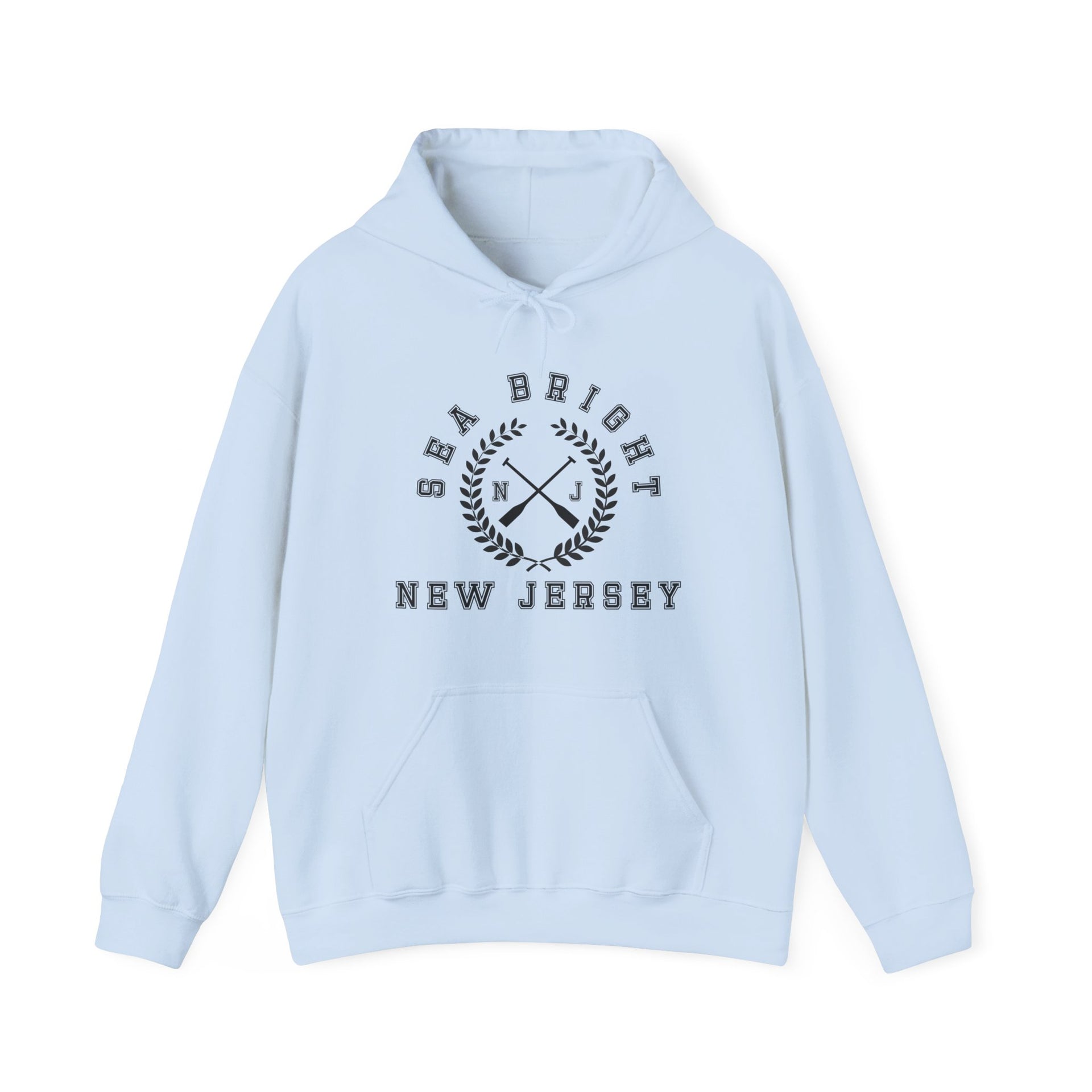 Sea Bright NJ Crossed Oars Unisex Heavy Blend™ Hooded Sweatshirt