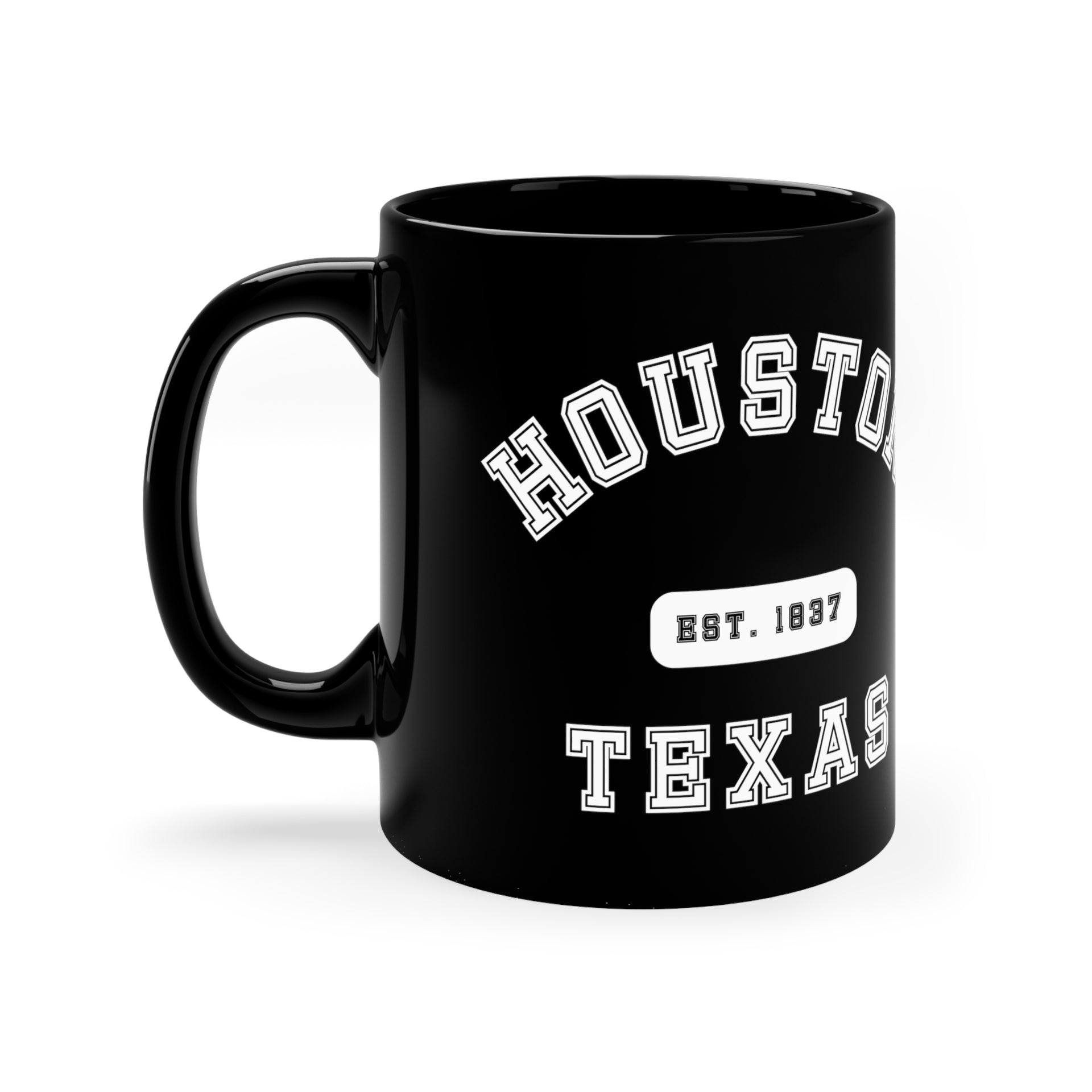 Houston Texas 11oz Black Mug