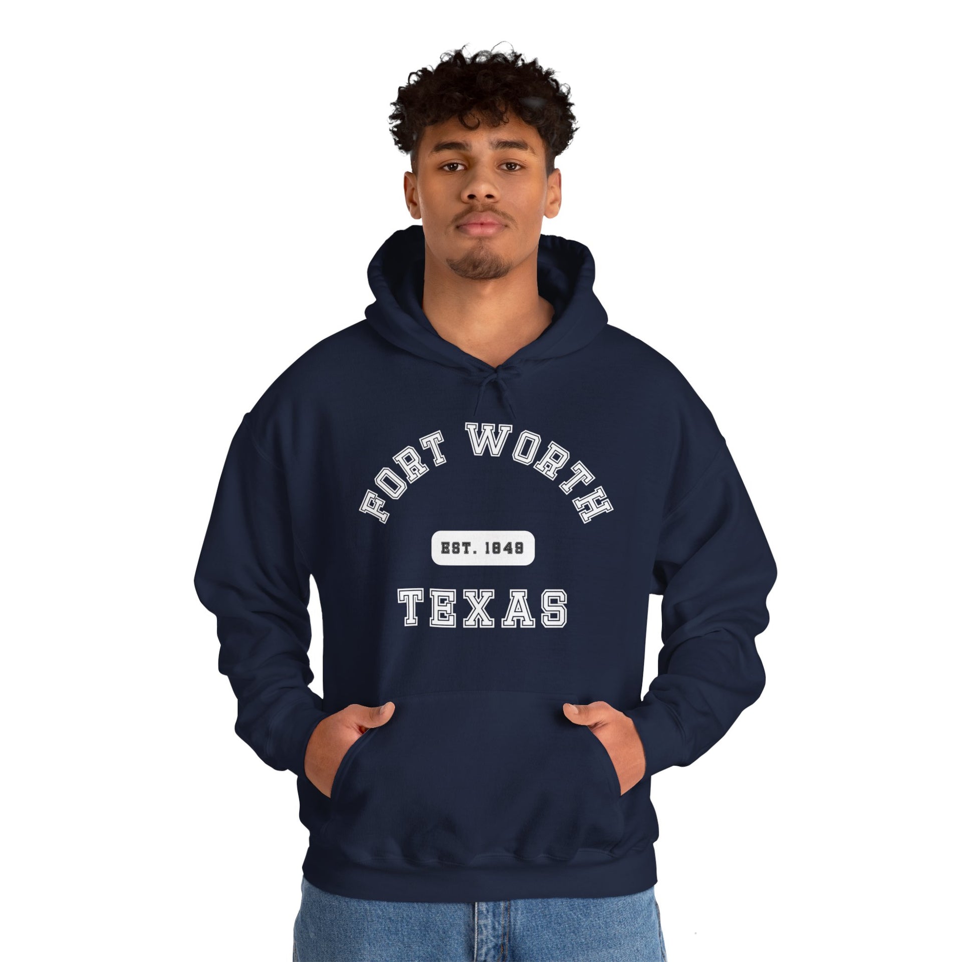 Fort Worth Texas Unisex Heavy Blend™ Hooded Sweatshirt