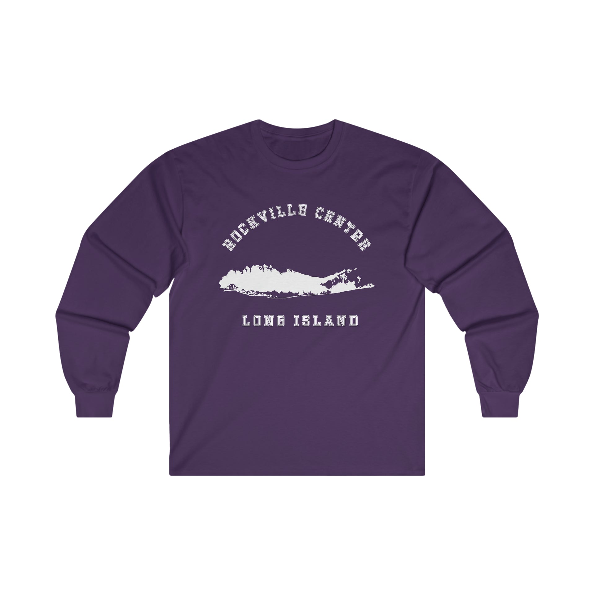 Rockville Centre Long Island Ultra Cotton Long Sleeve Tee