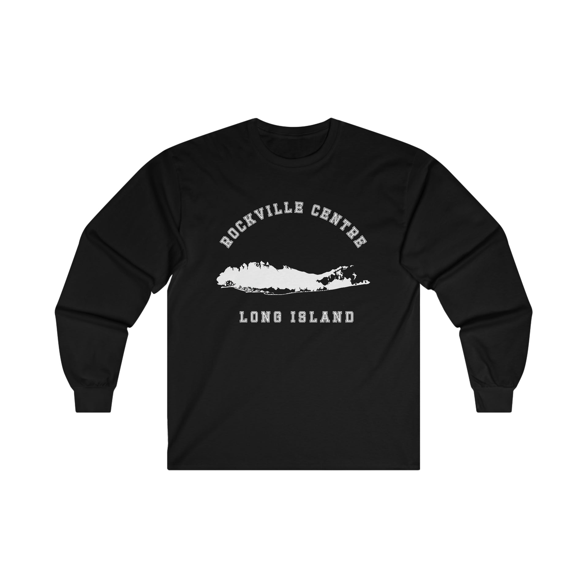 Rockville Centre Long Island Ultra Cotton Long Sleeve Tee