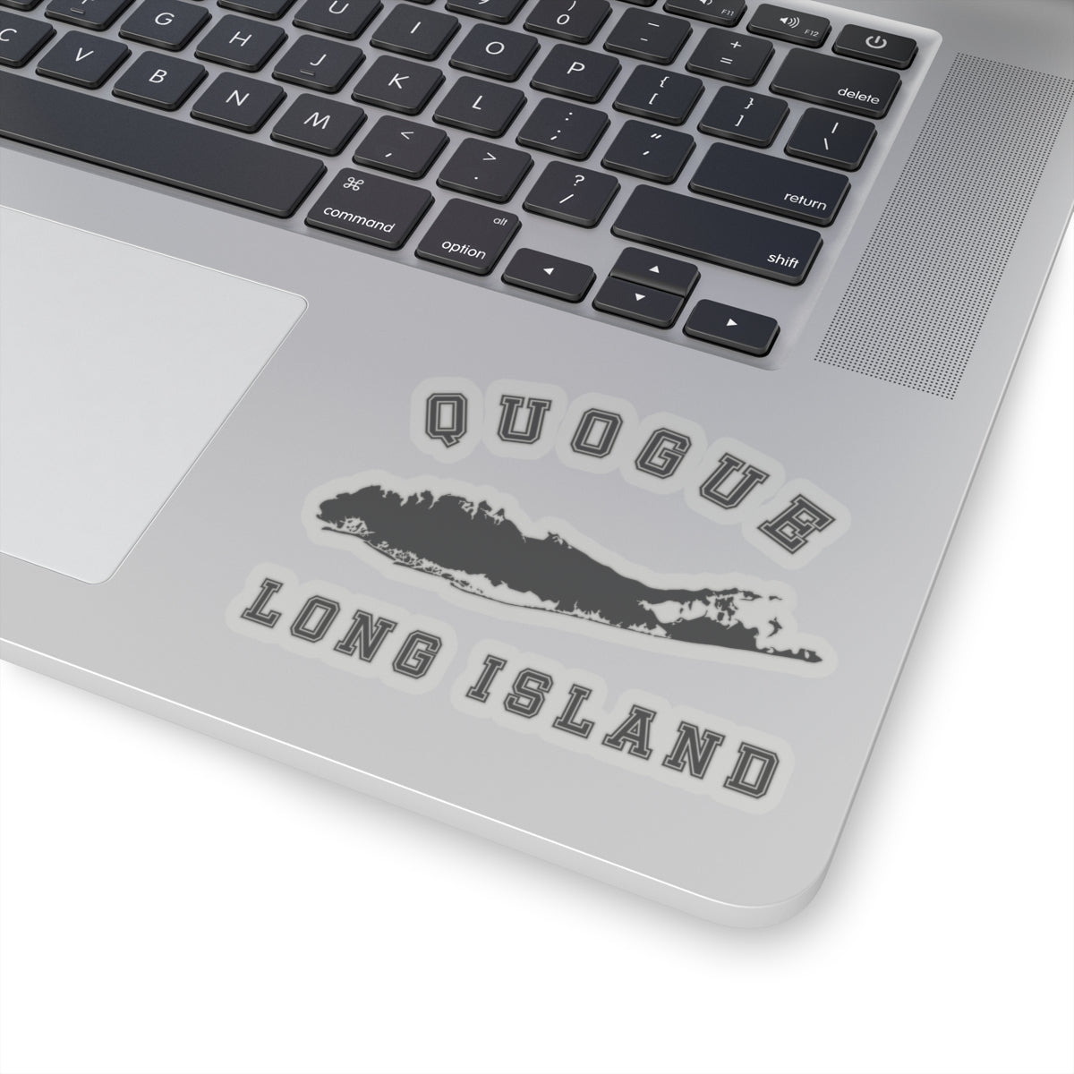 Quogue Long Island Map Kiss-Cut Stickers