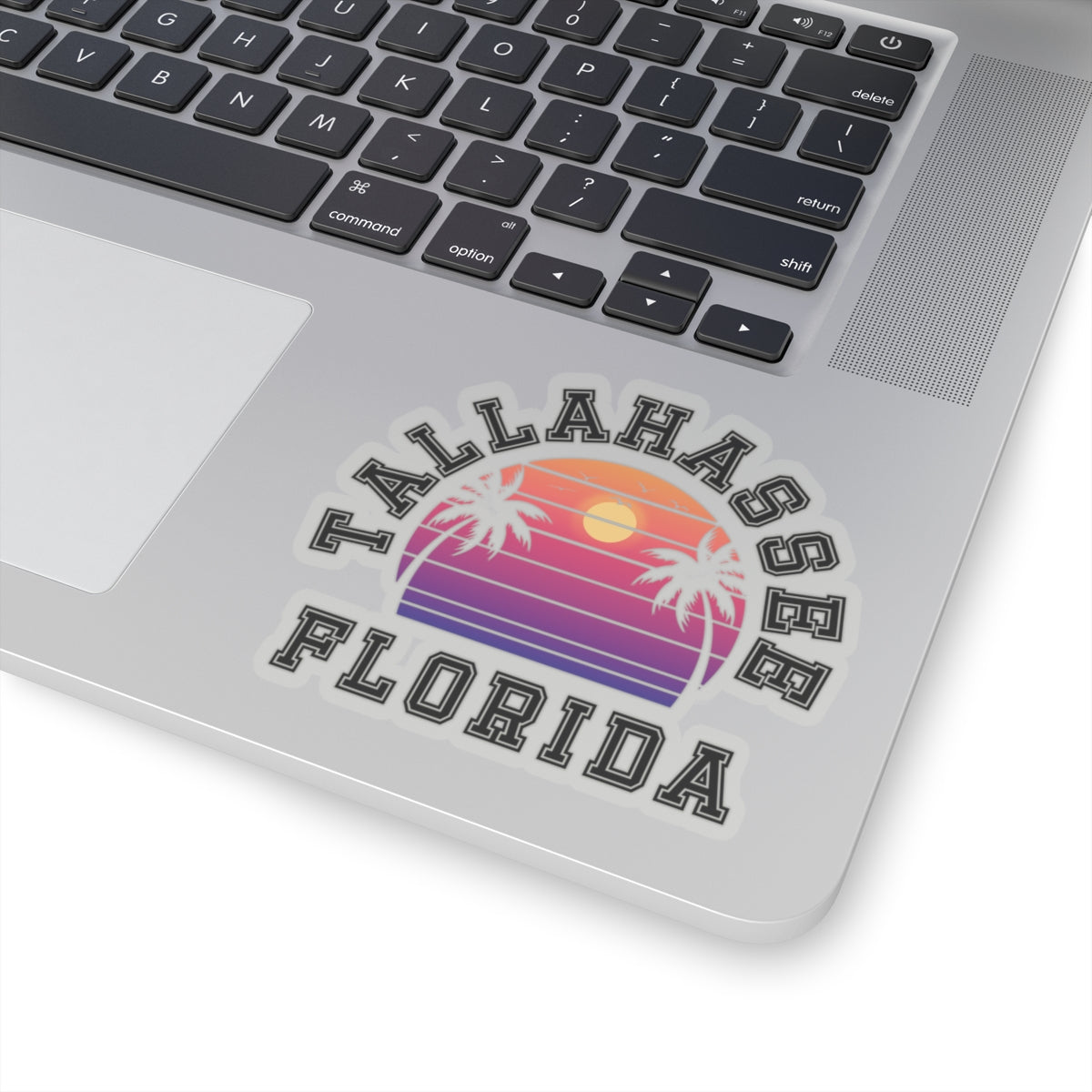 Tallahassee Florida Palms Kiss-Cut Stickers