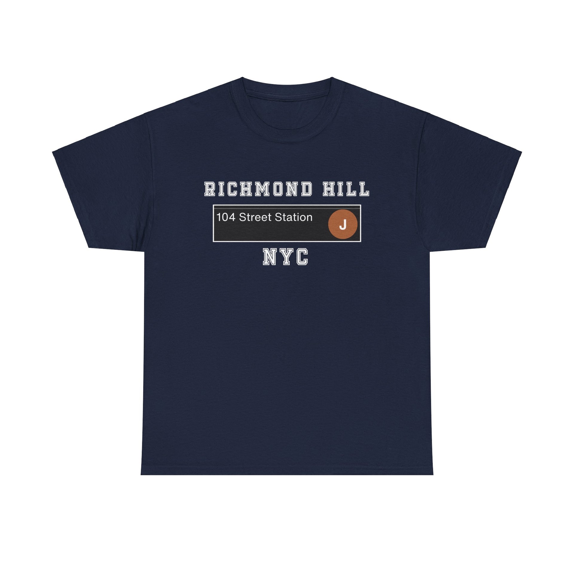 Richmond Hill J Train 104 Street Station Unisex Cotton Tees