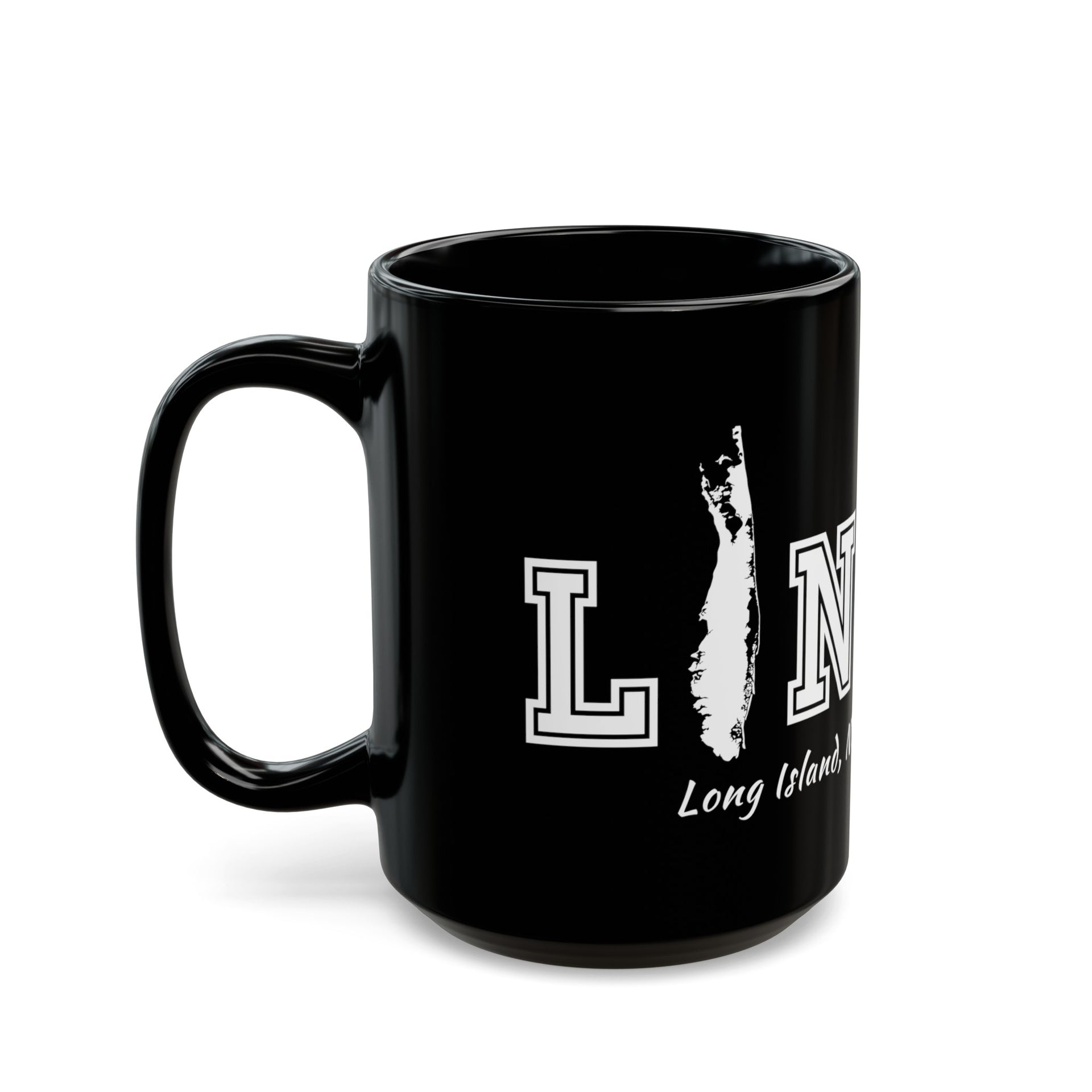 LINY Black Mug