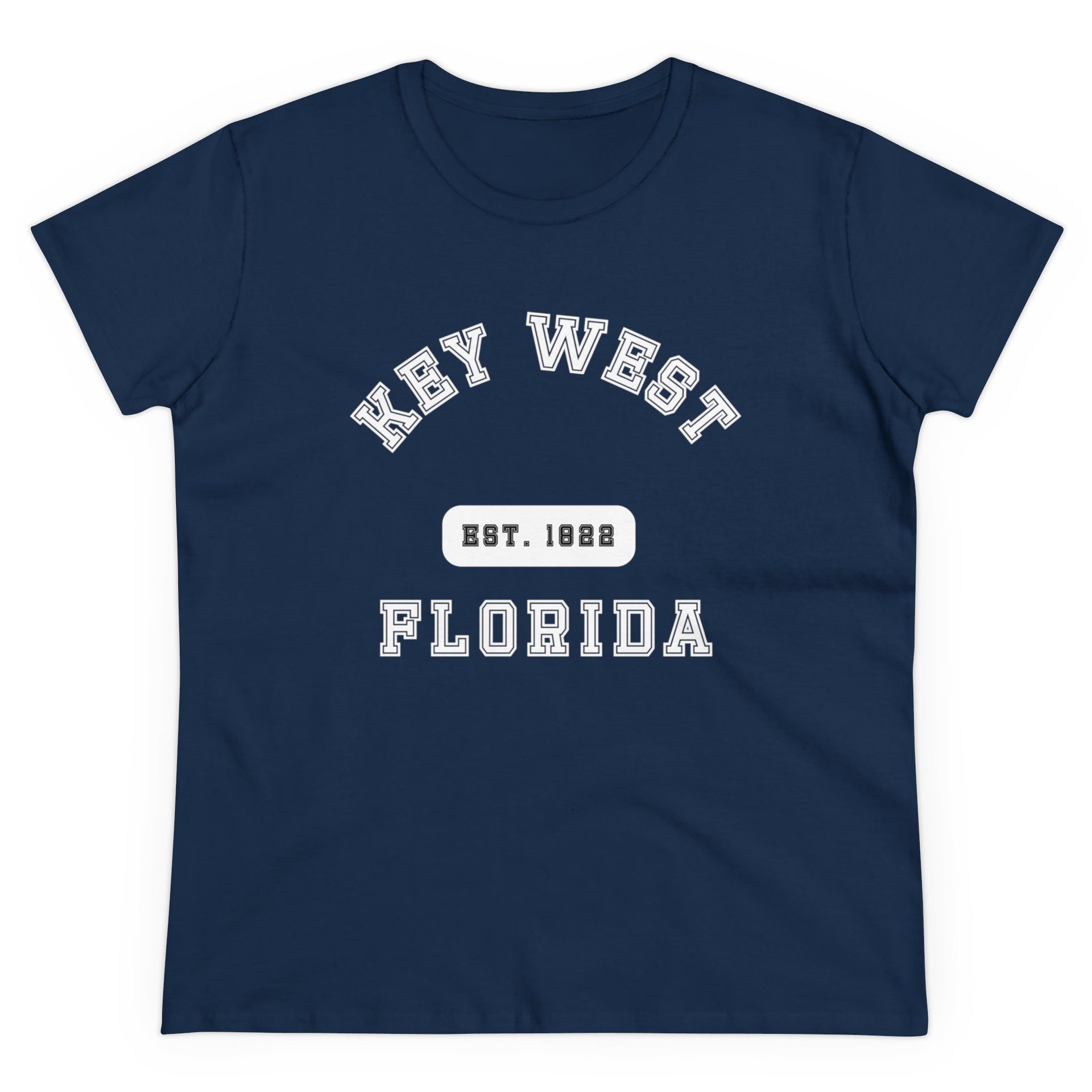 Key West Florida Established Women's Midweight Cotton Tee