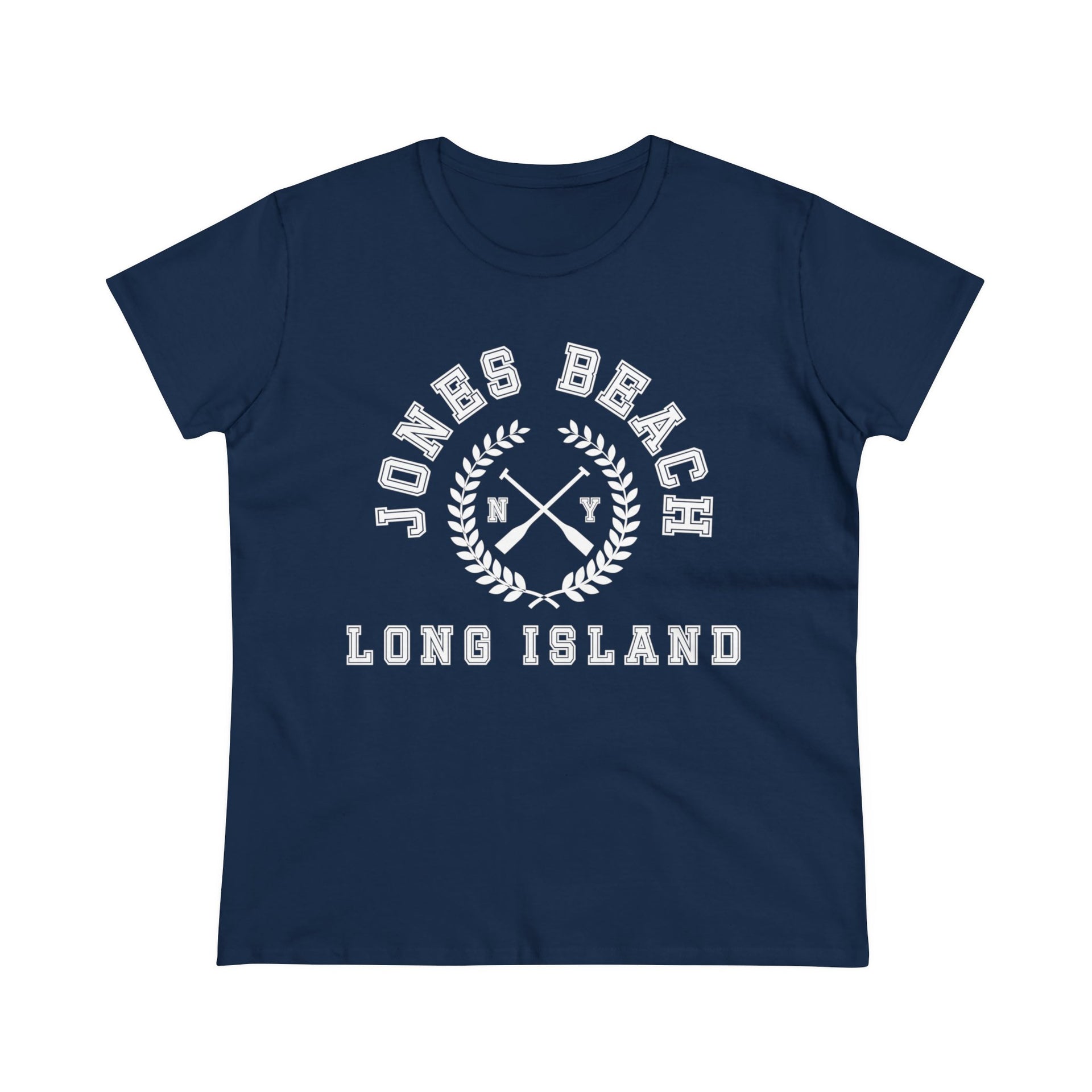 Jones Beach Long Island Women's Midweight Cotton Tee