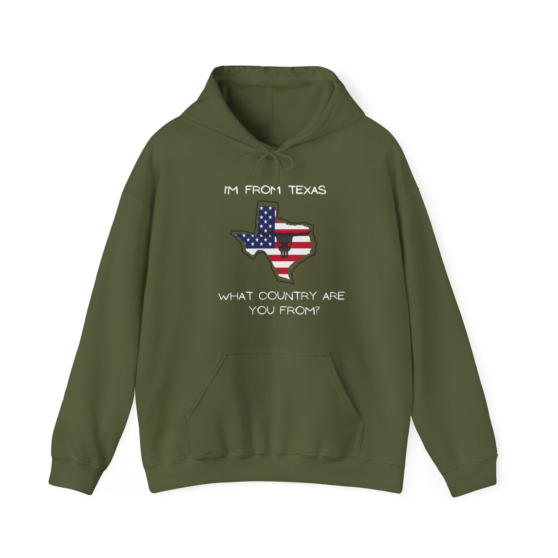 I’m From Texas Unisex Heavy Blend™ Hooded Sweatshirt