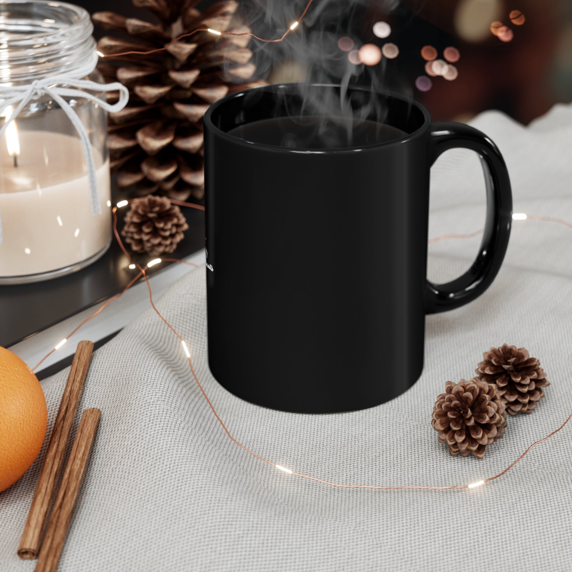 North Shore Long Island 11oz Black Mug