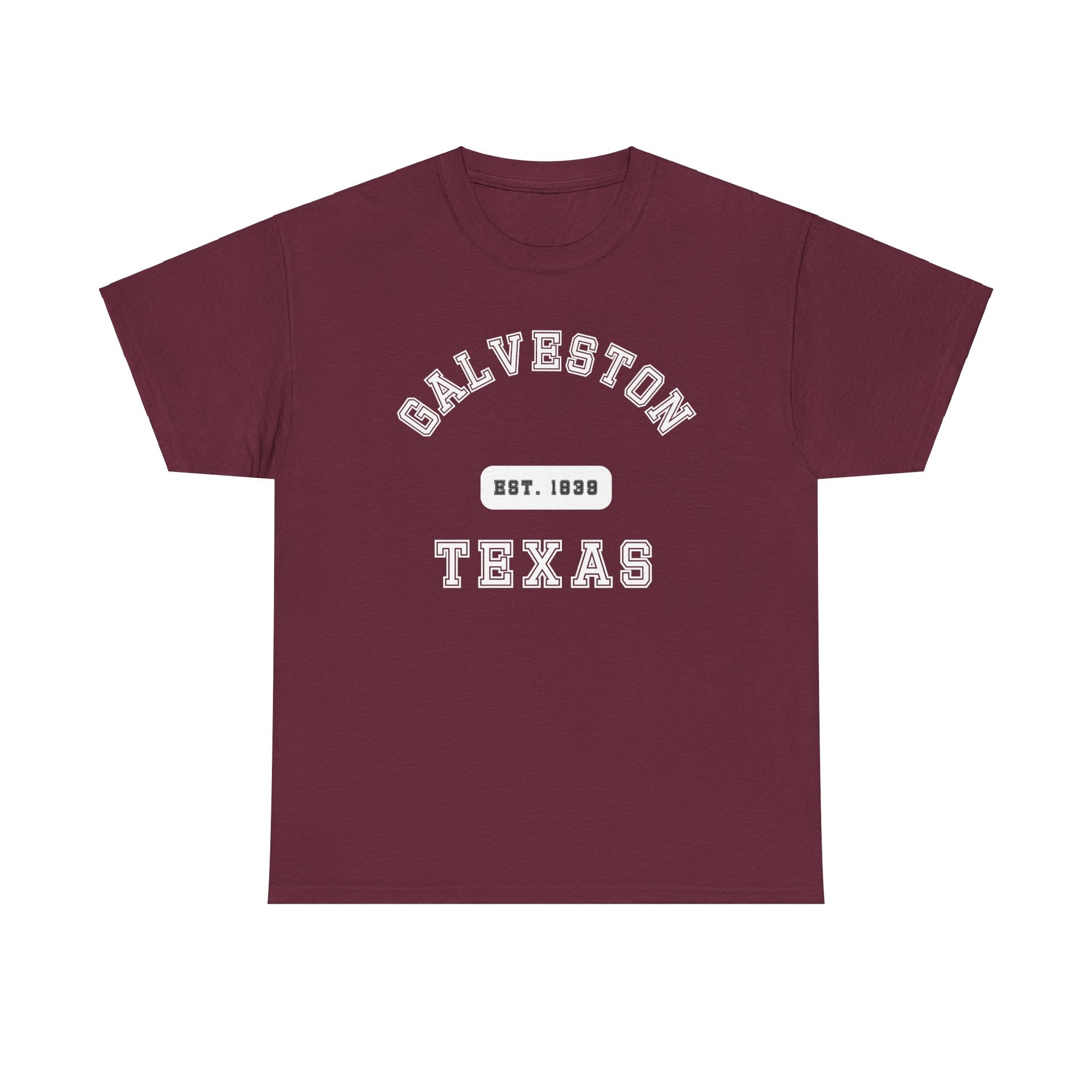 Galveston Texas Unisex Cotton Tees