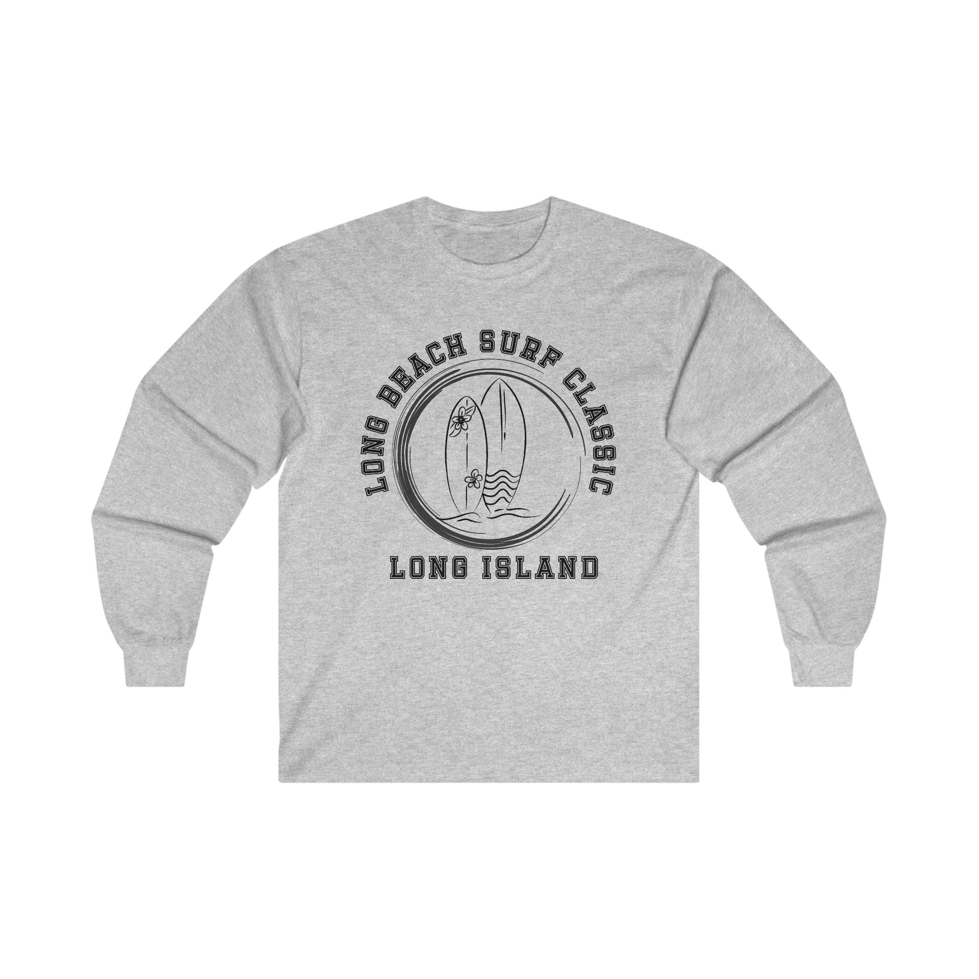 Long Beach Long Island Surf Classic Ultra Cotton Long Sleeve Tee