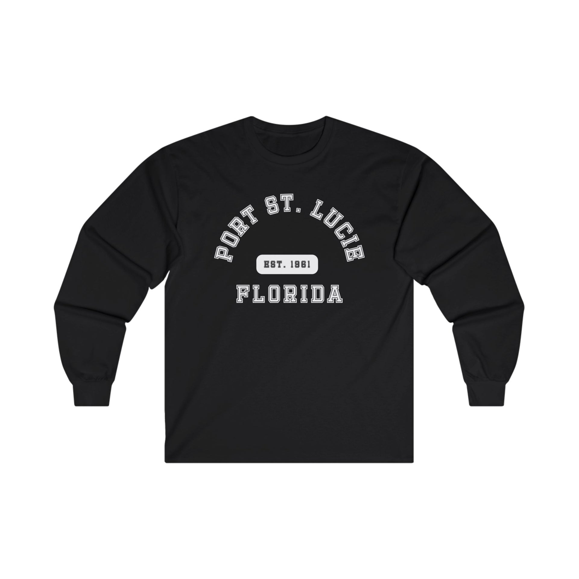 Port St. Lucie Florida Established Ultra Cotton Long Sleeve Tee