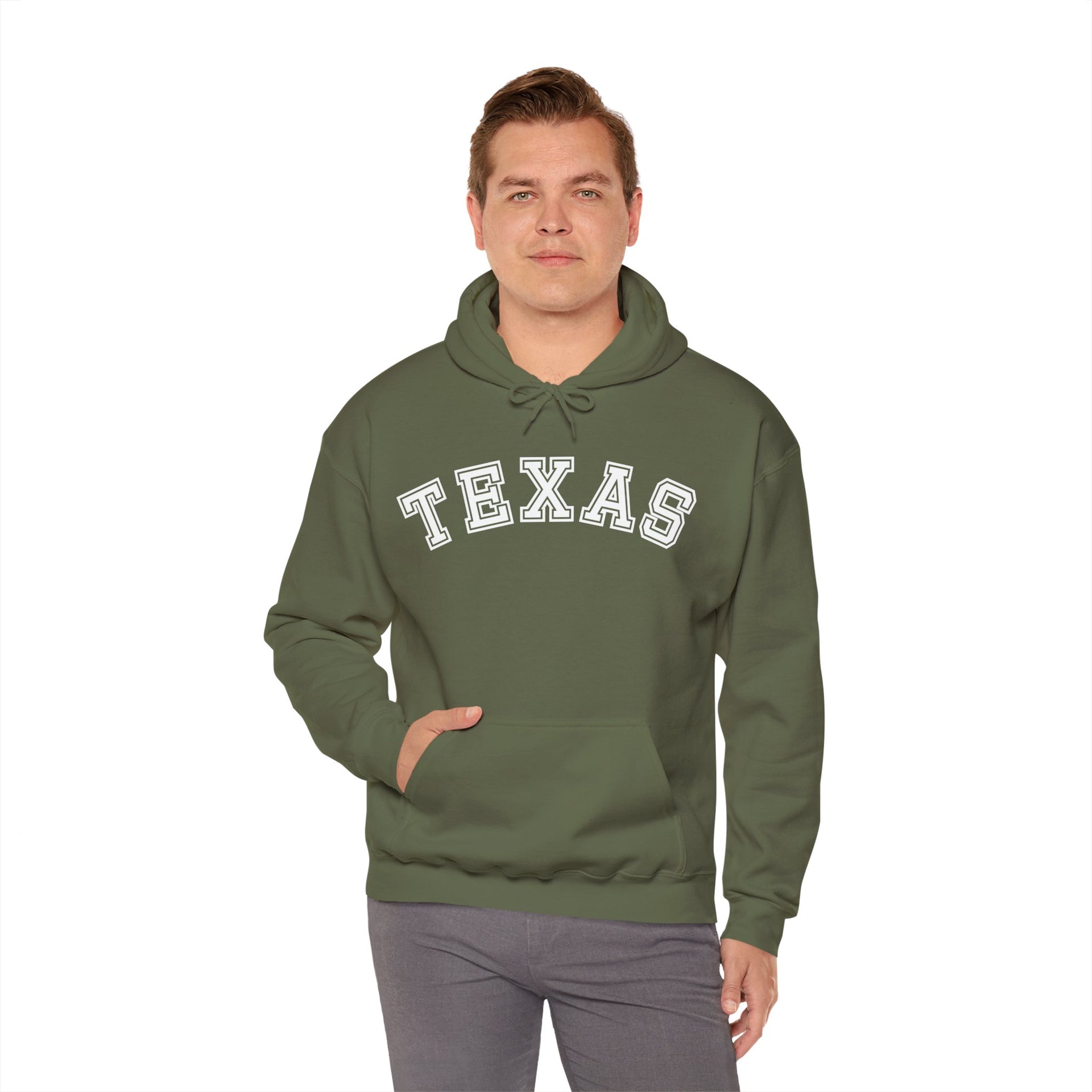 Texas Unisex Heavy Blend™ Hooded Sweatshirt