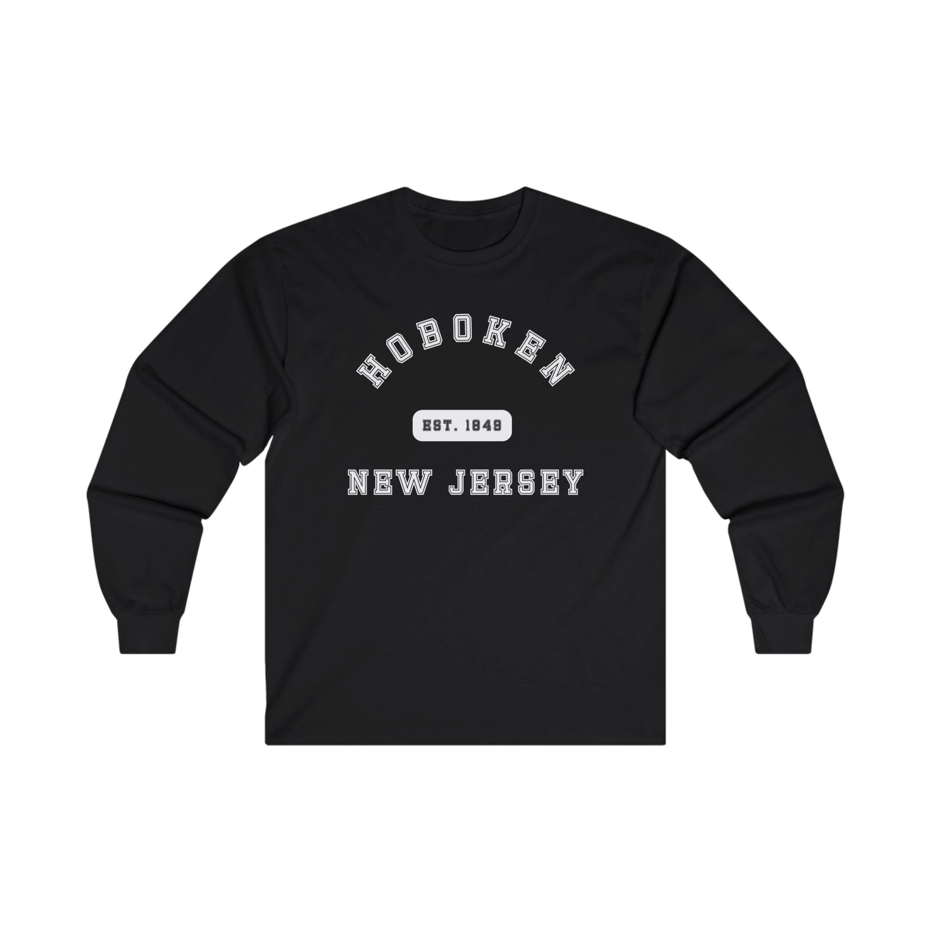 Hoboken NJ Ultra Cotton Long Sleeve Tee