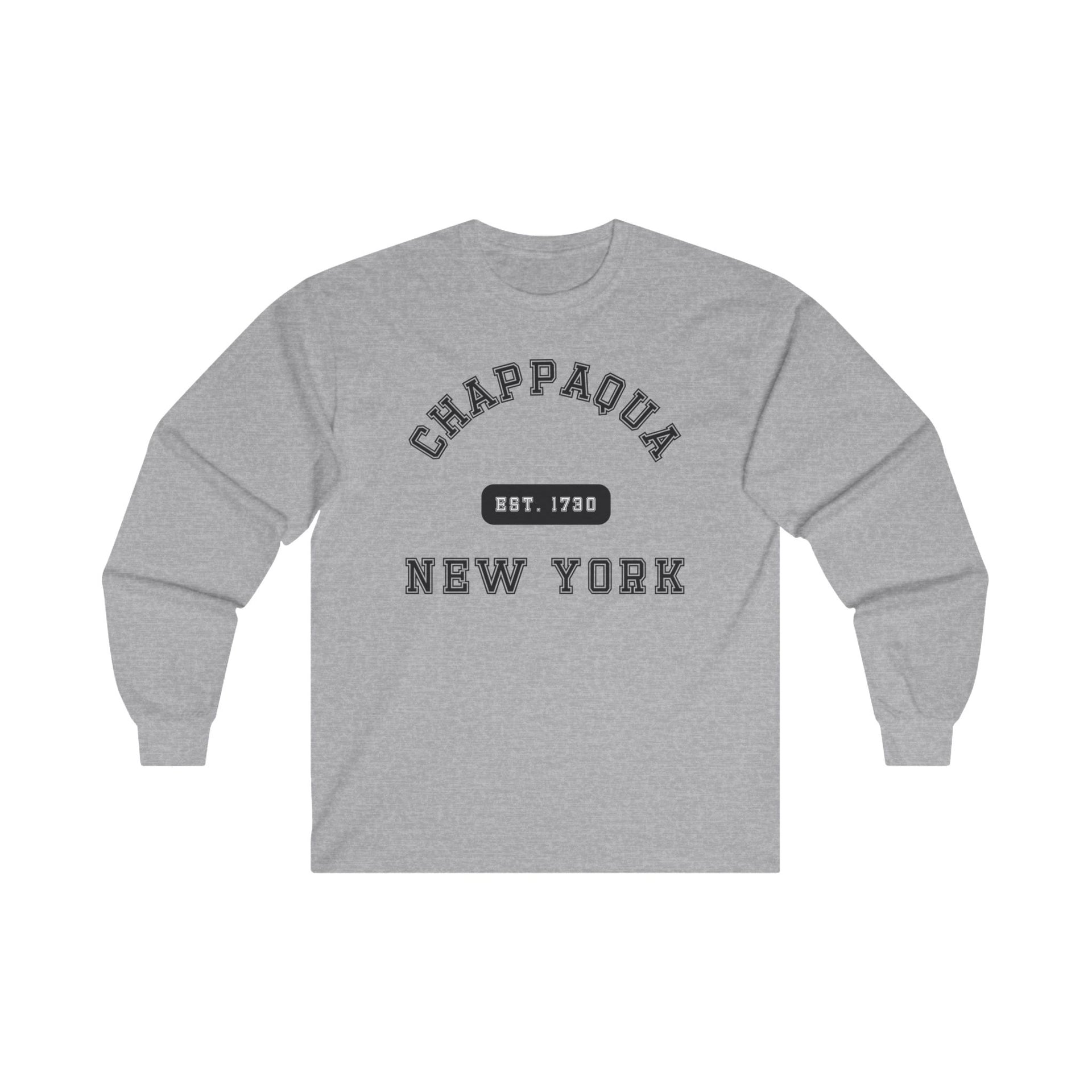 Chappaqua NY Est 1730 Ultra Cotton Long Sleeve Tee