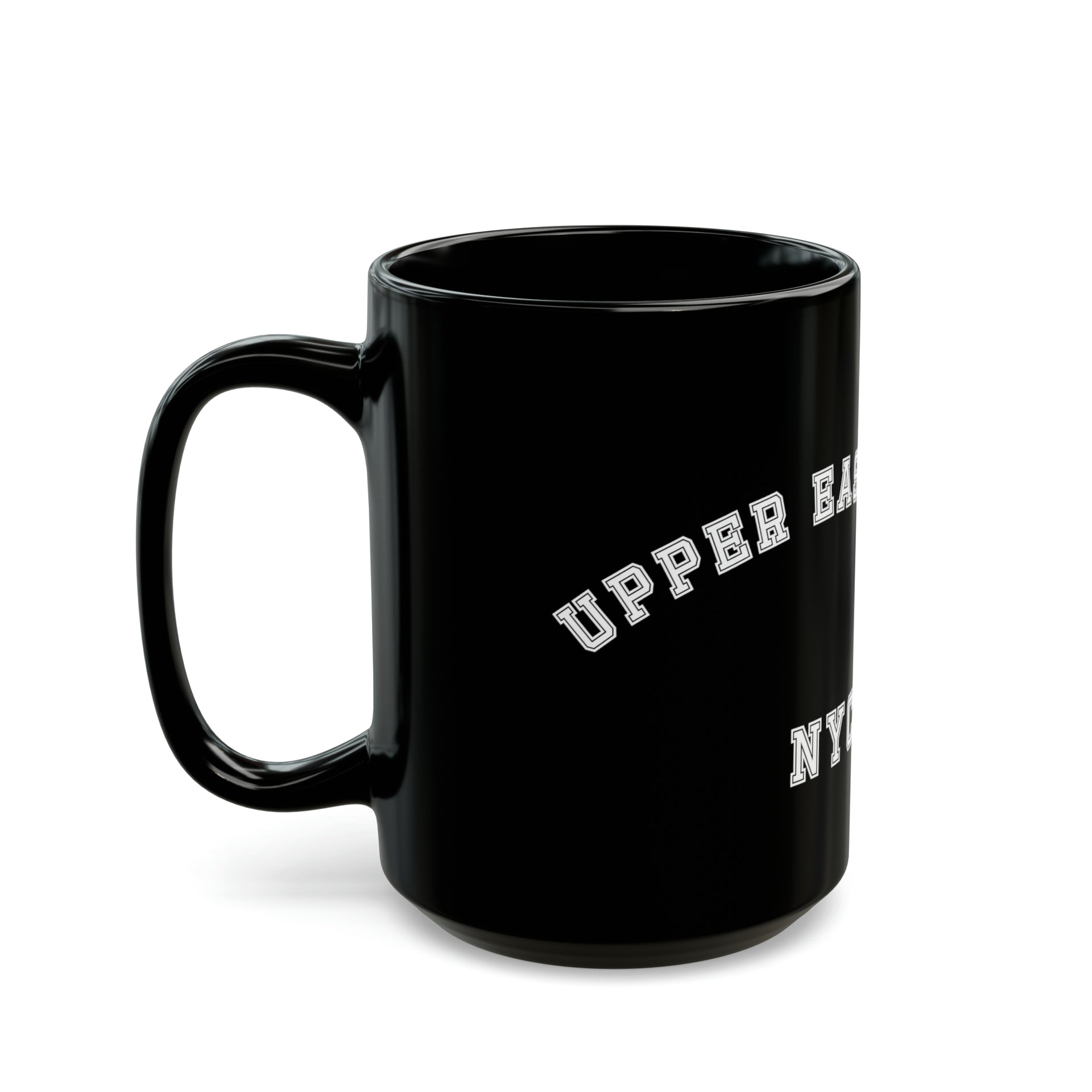 Upper East Side Black Mug