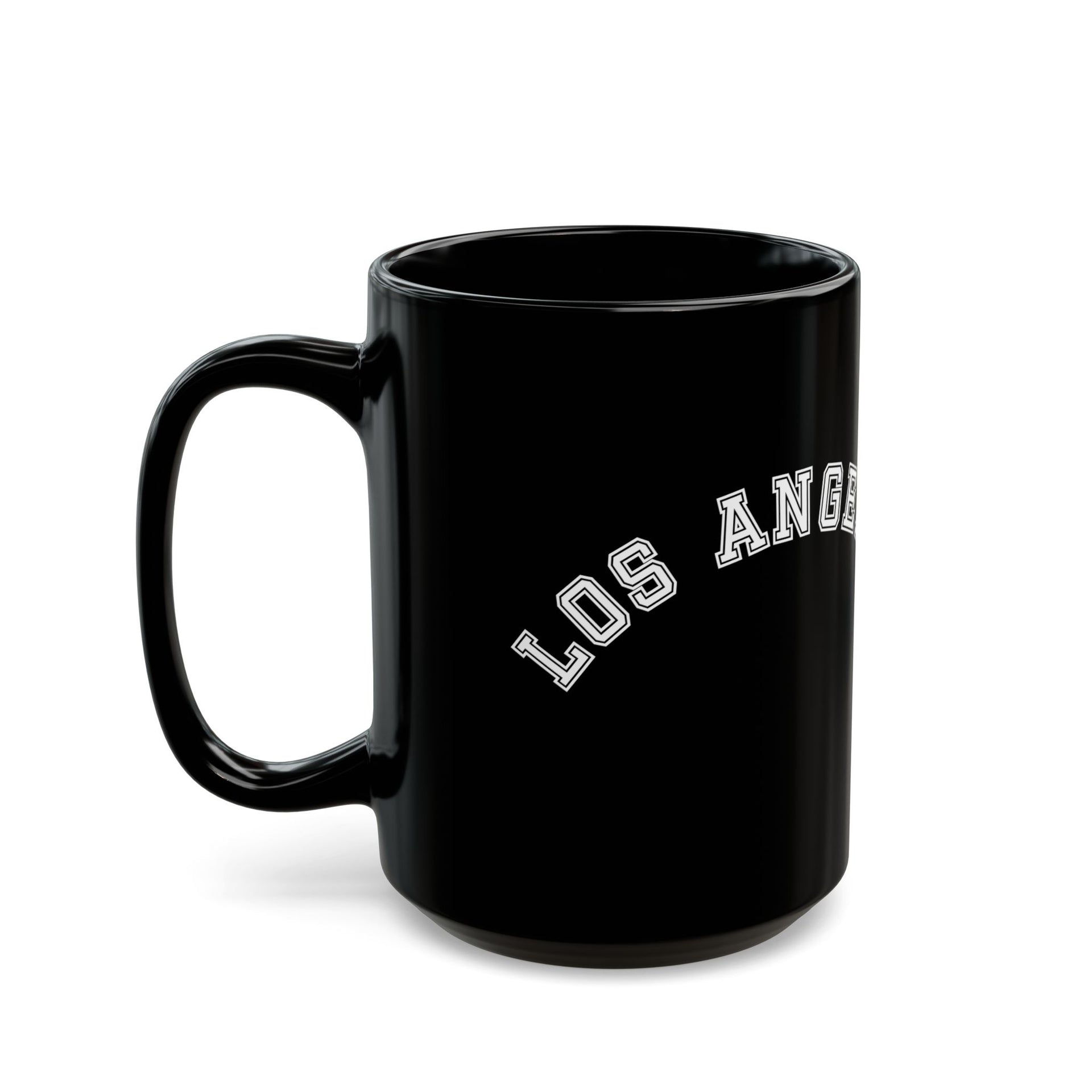 Los Angeles Black Mug