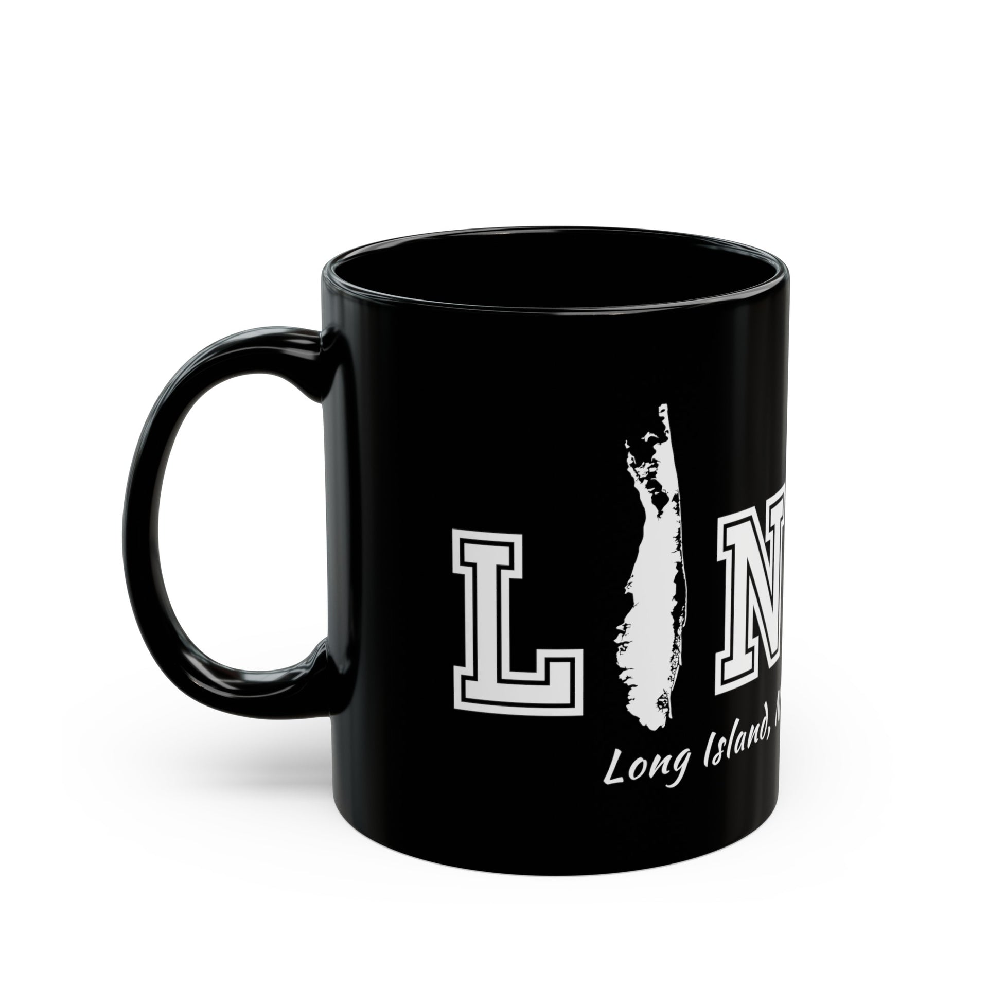 LINY Black Mug