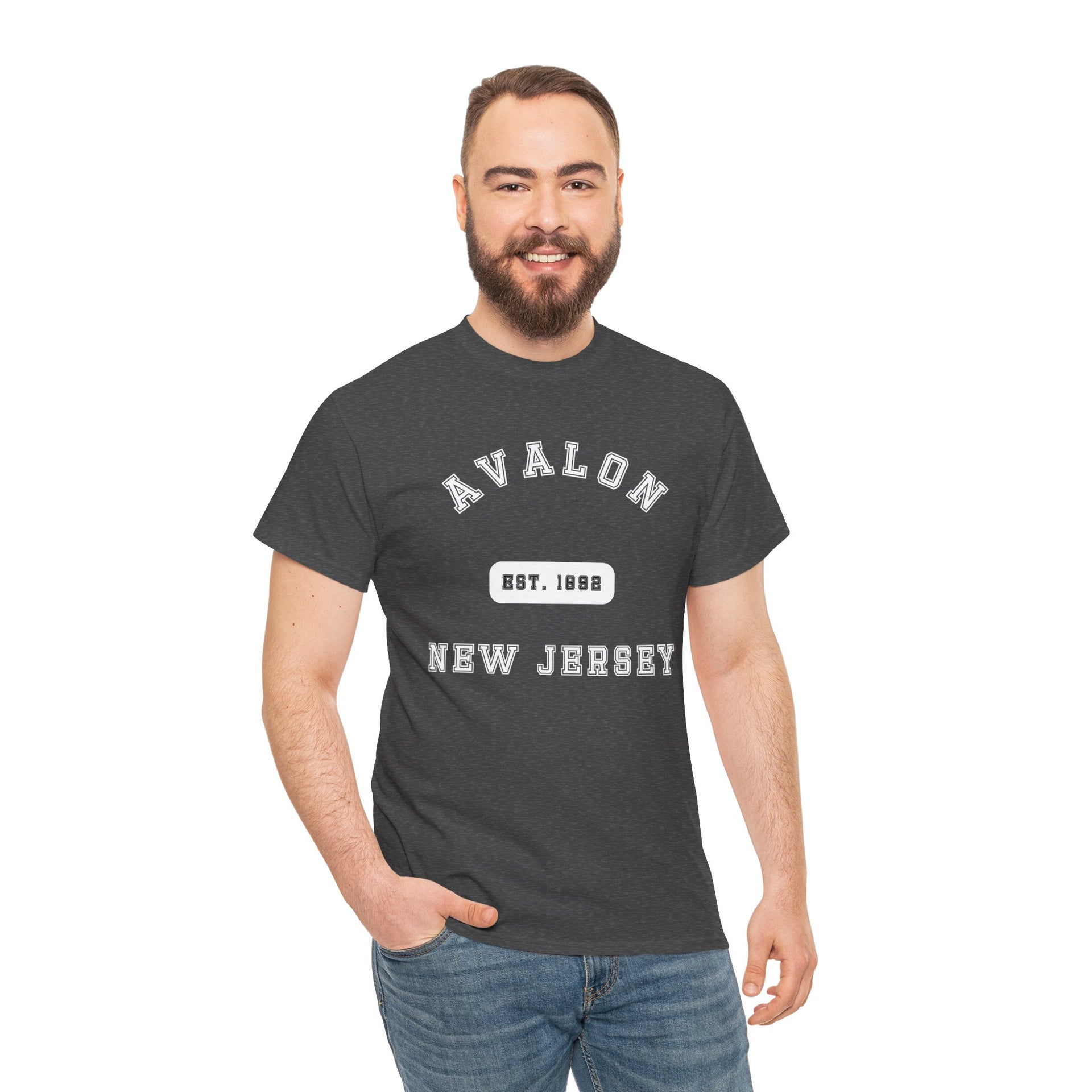 Avalon NJ Est Unisex Cotton Tee