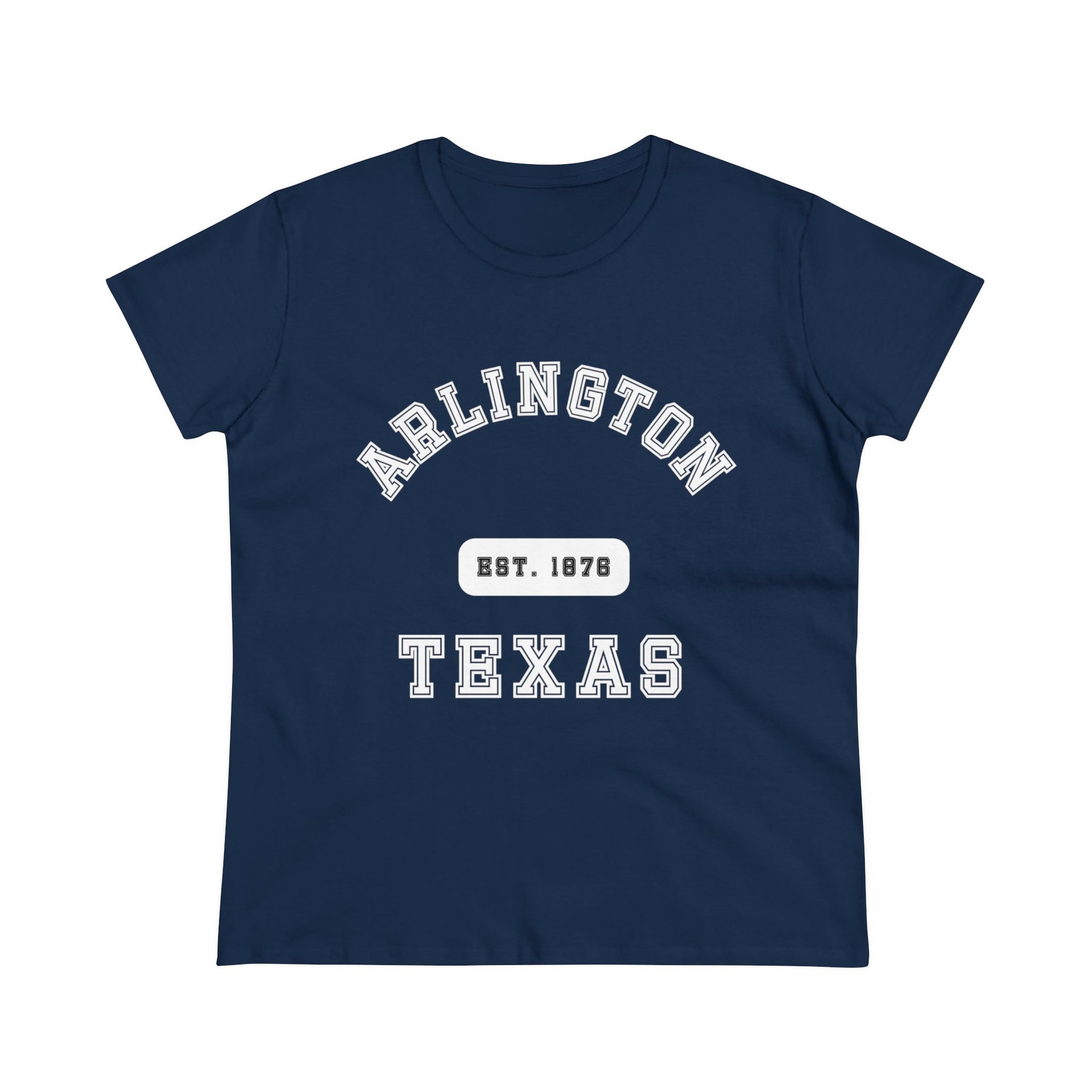 Arlington Texas Women's Midweight Cotton Tee