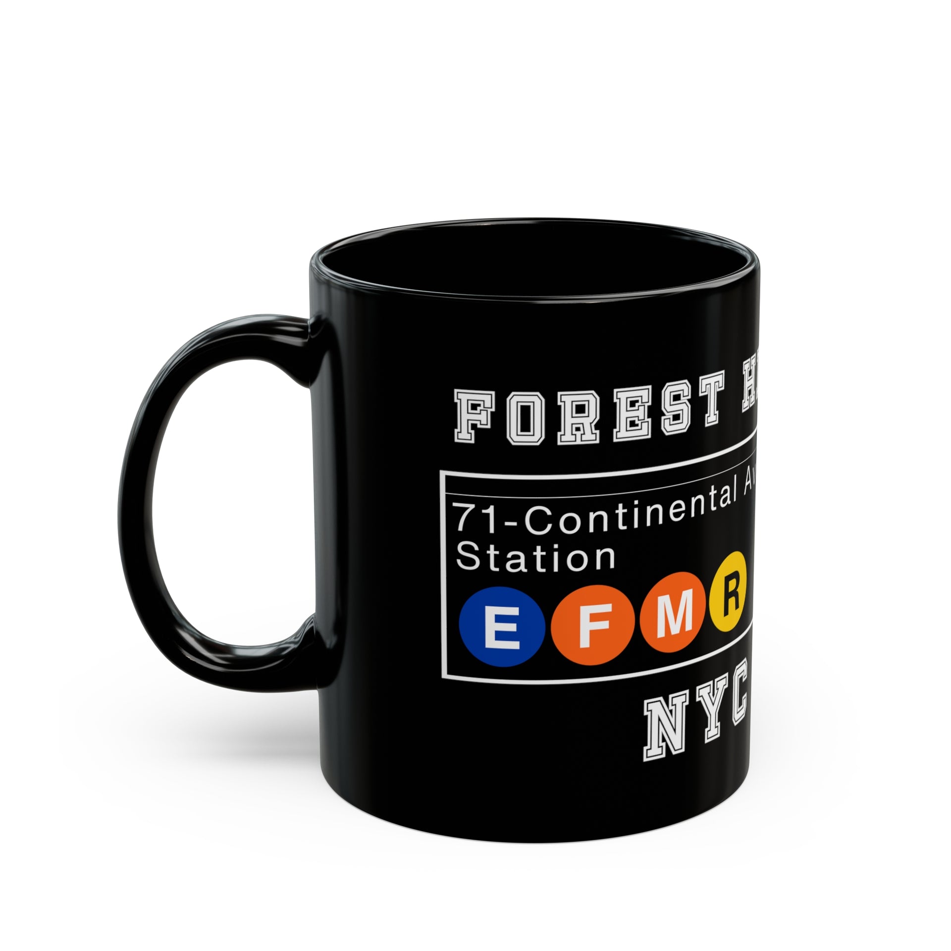 Forest Hills 71-Continental Avs Black Mug