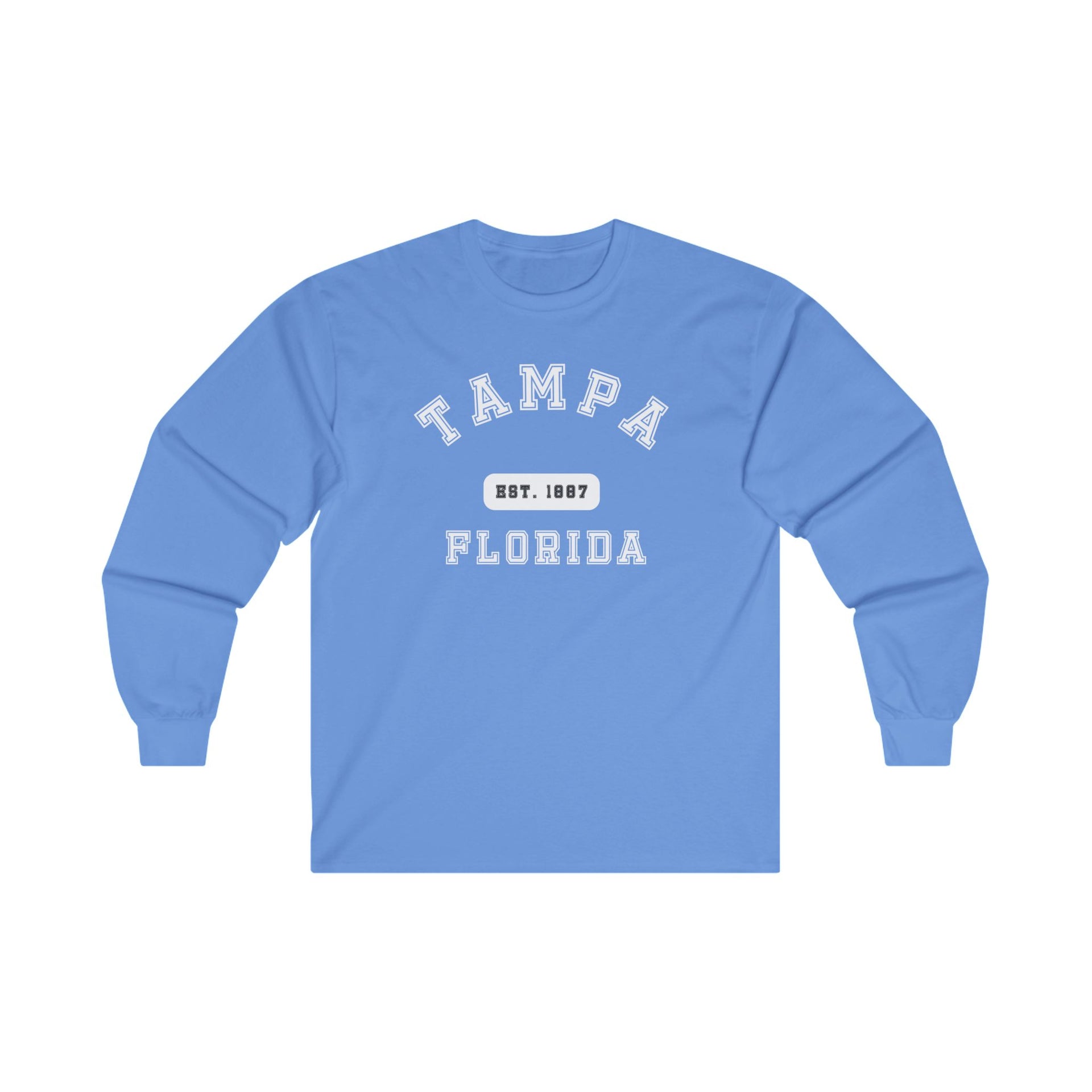 Tampa Florida Established Ultra Cotton Long Sleeve Tee