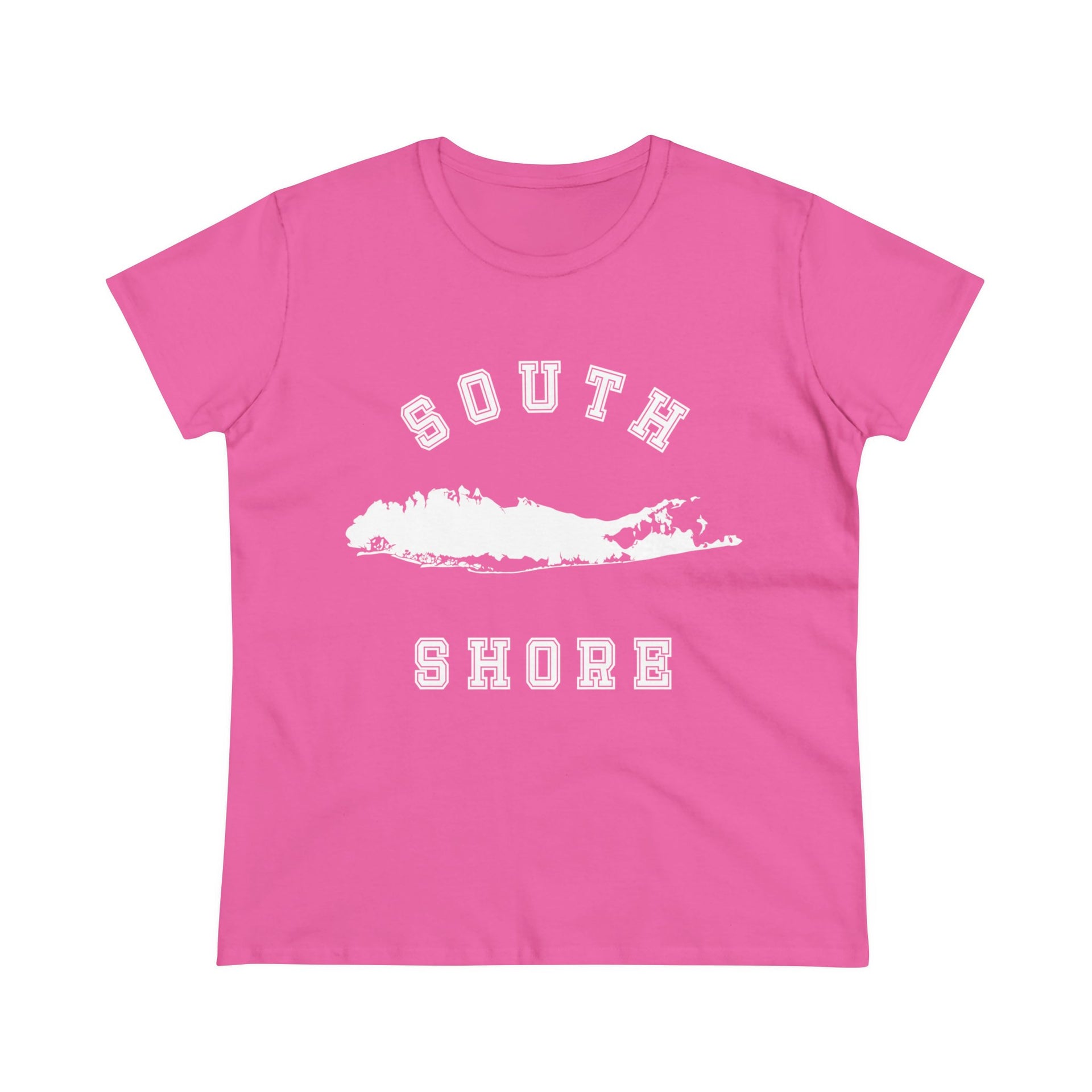 South Shore Long Island Women's Midweight Cotton Tee